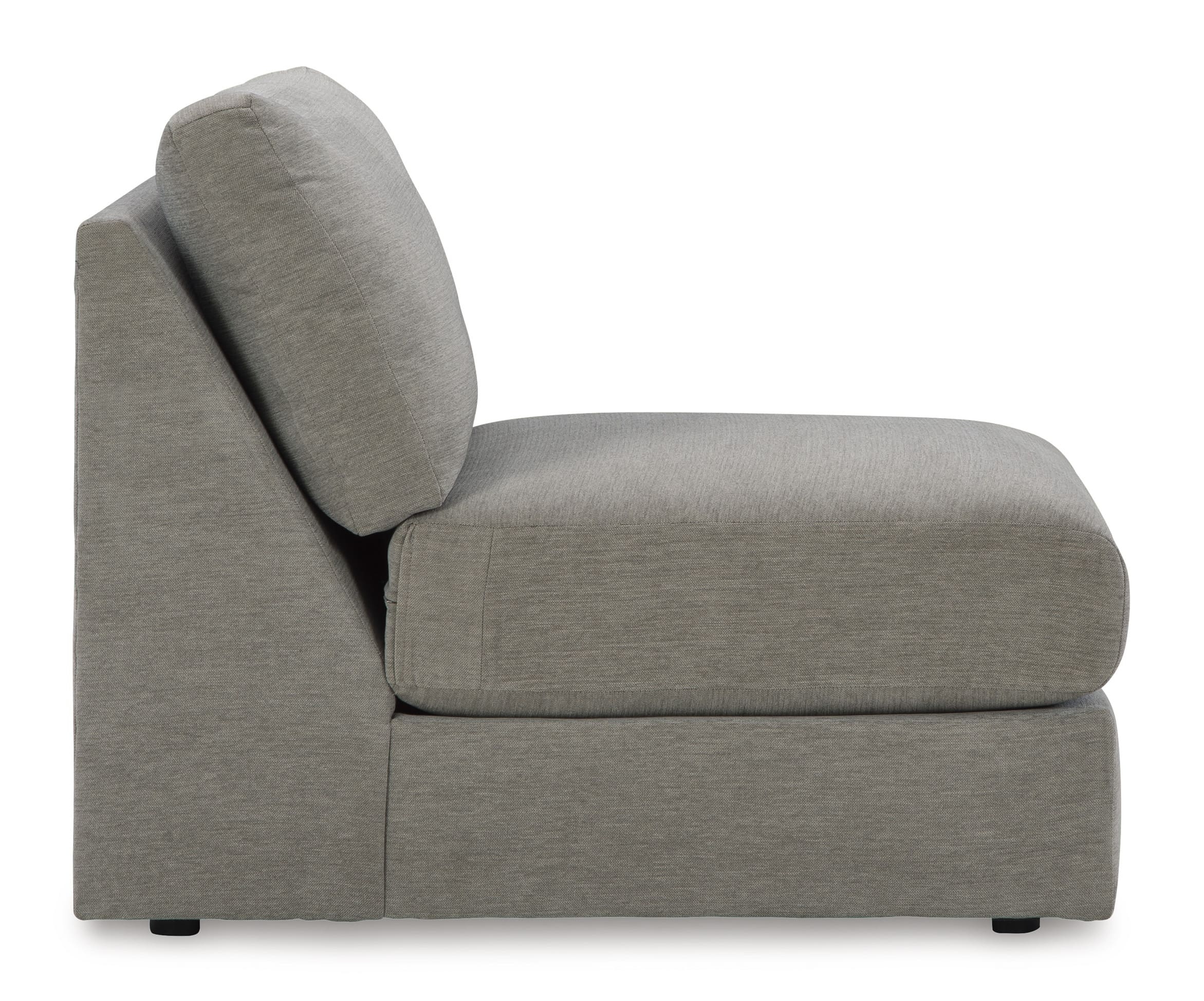 Ashley Avaliyah Polyester Modular Armless Chair Side