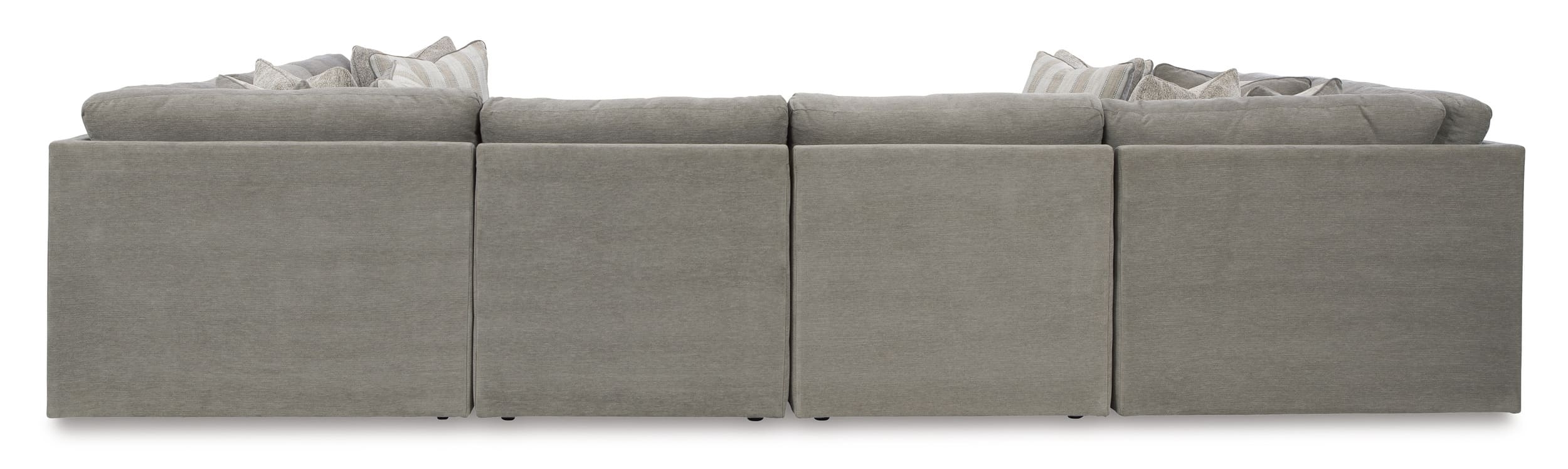 Avaliyah 8-Piece Polyester U-Shaped Modular Sectional Sofa
