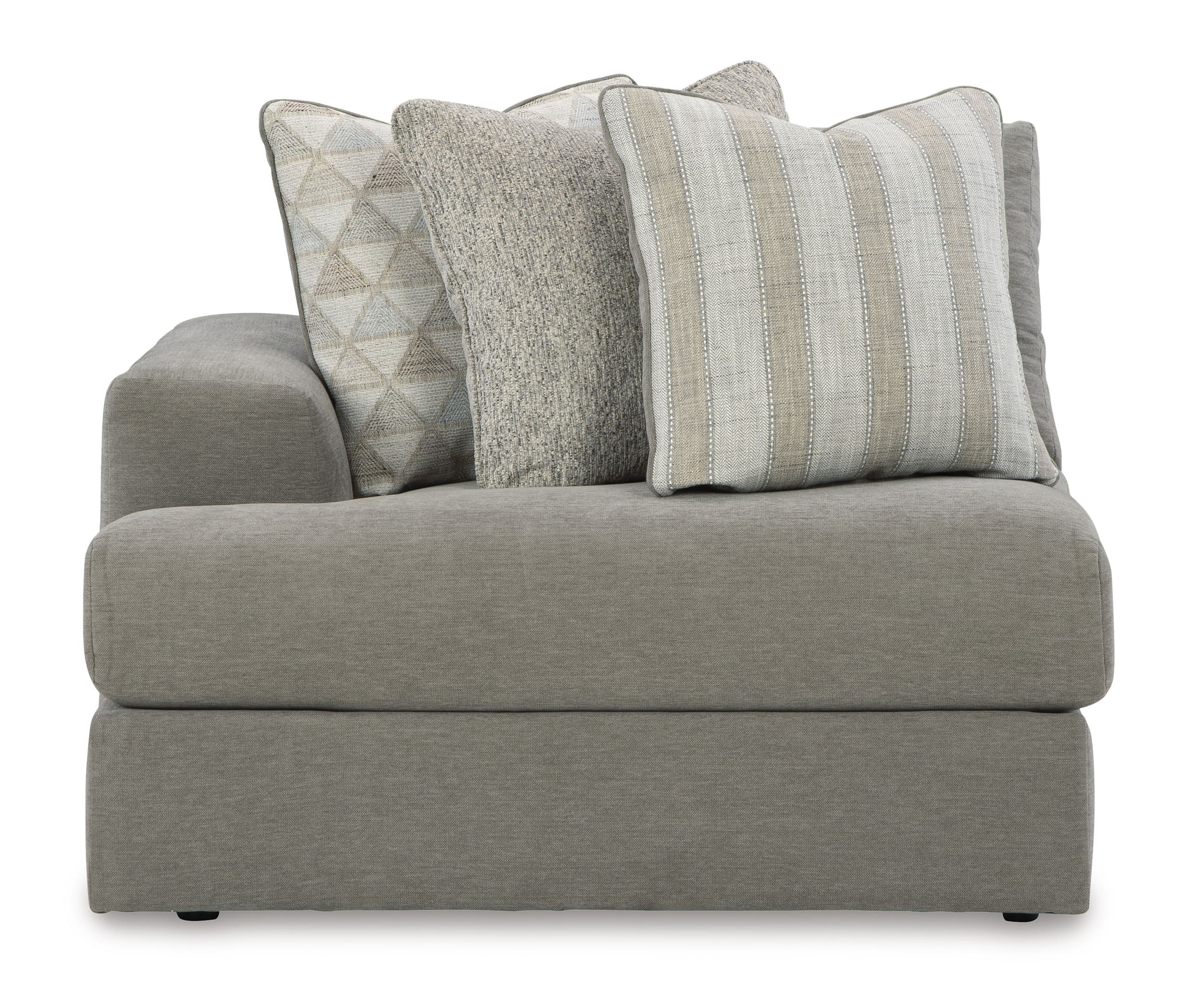 Avaliyah 3-Piece Polyester L-Shaped Modular Sectional Sofa w/Right Arm Chaise Facing