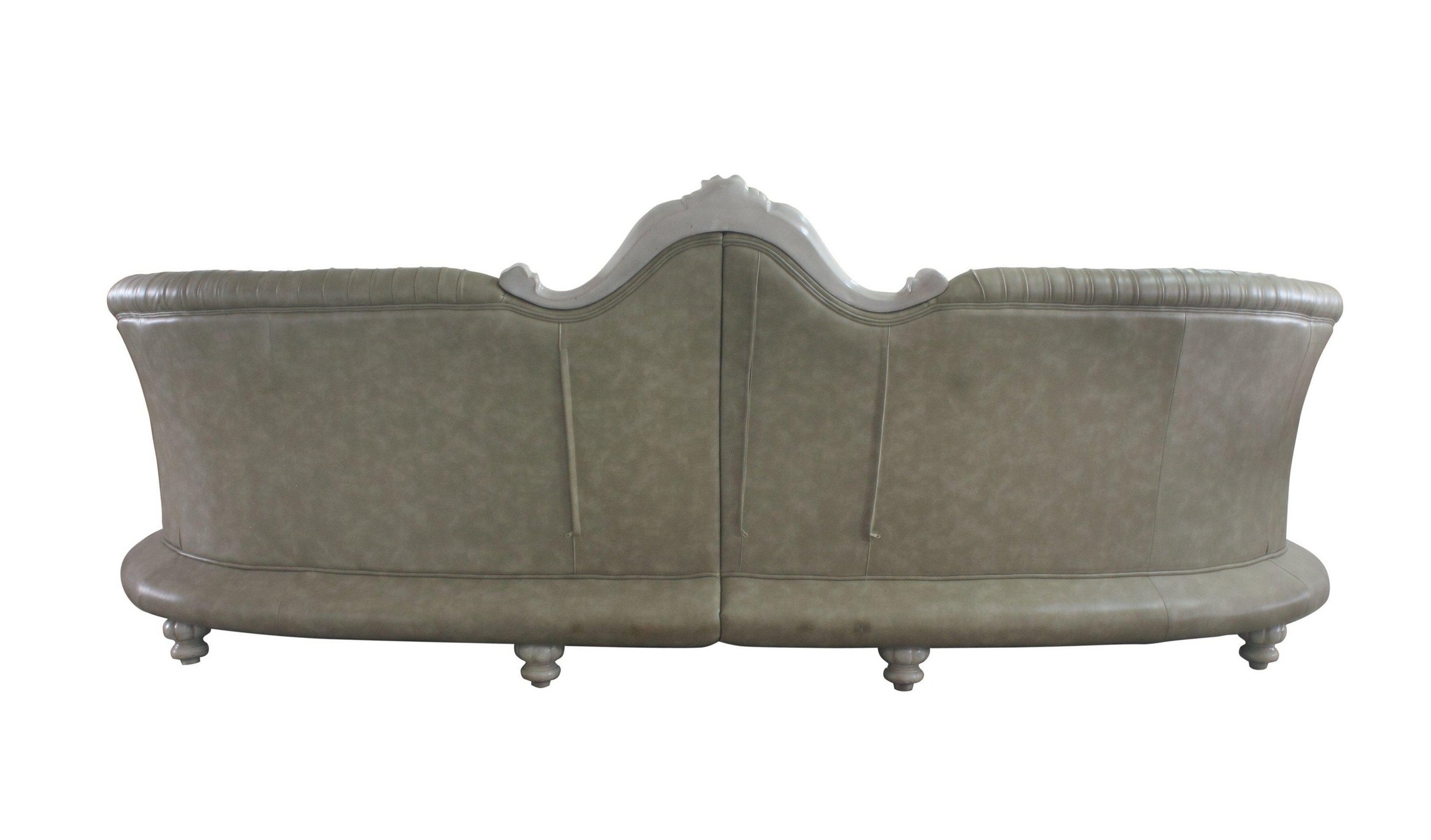 Dresden PU/Wood Tufted Living Room Set, Composition 3