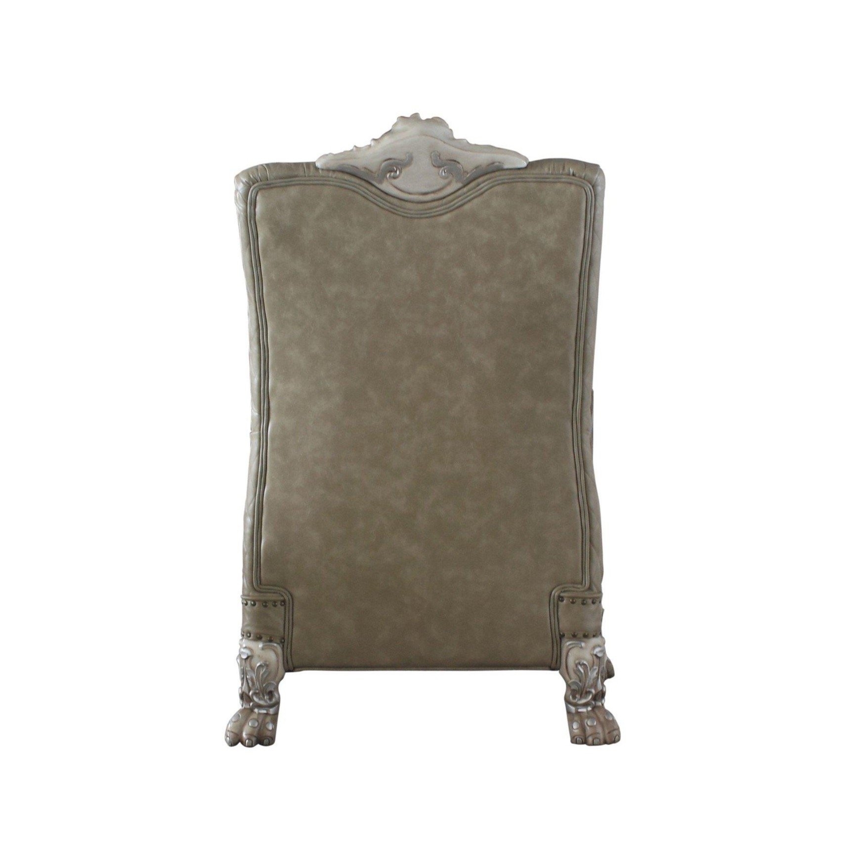 Dresden PU/Wood Tufted Living Room Set, Composition 3