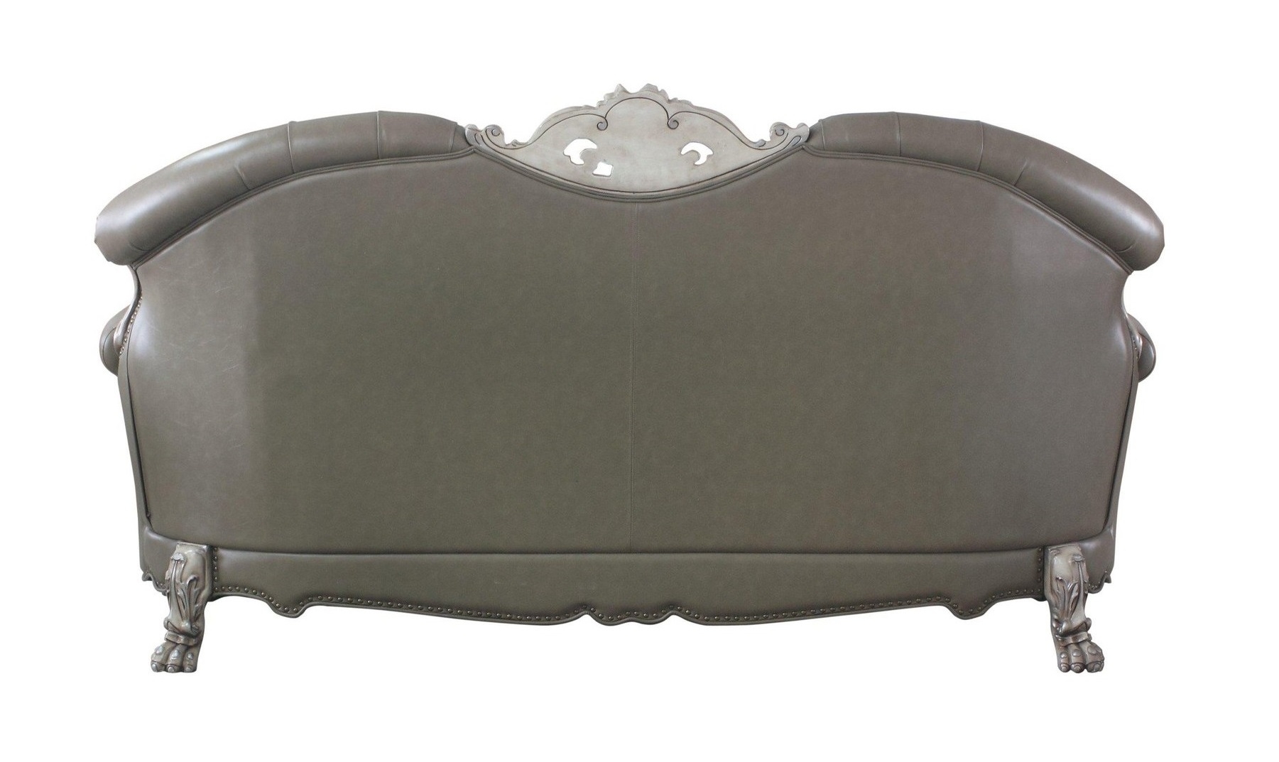 Dresden PU/Wood Tufted Sofa