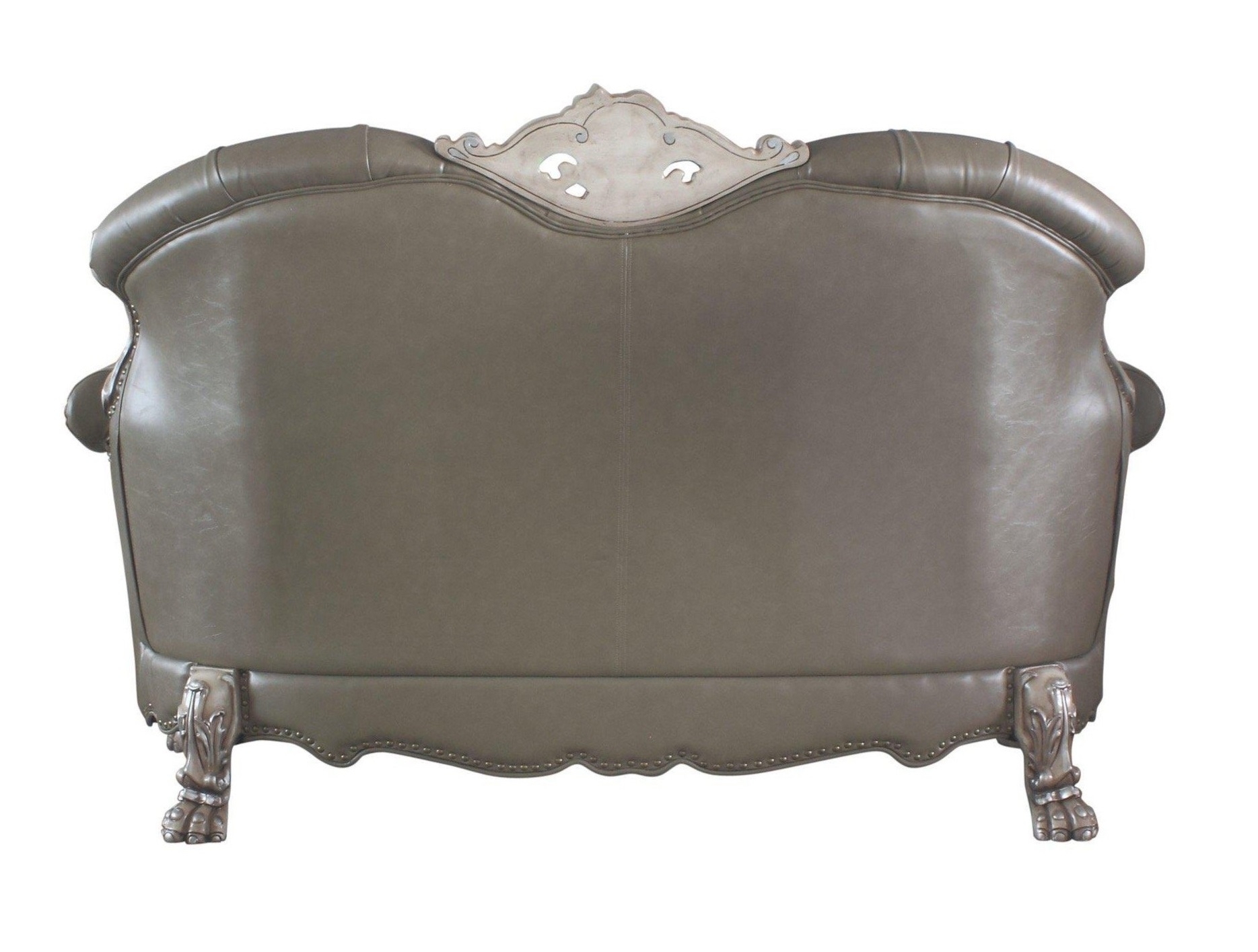 Dresden PU/Wood Tufted Living Room Set