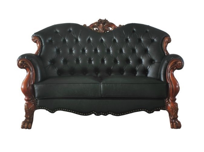 Dresden PU/Wood Tufted Living Room Set
