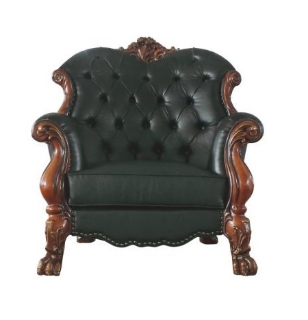 Dresden PU/Wood Tufted Living Room Set