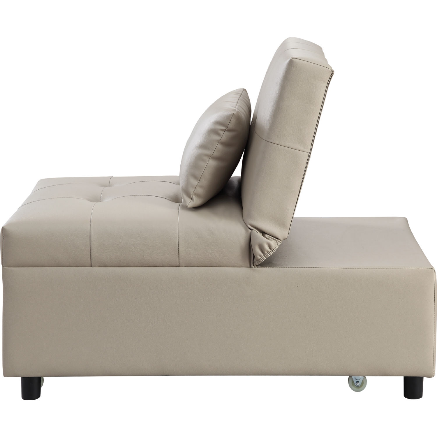 Hidalgo Leatherette Sleeper Chair