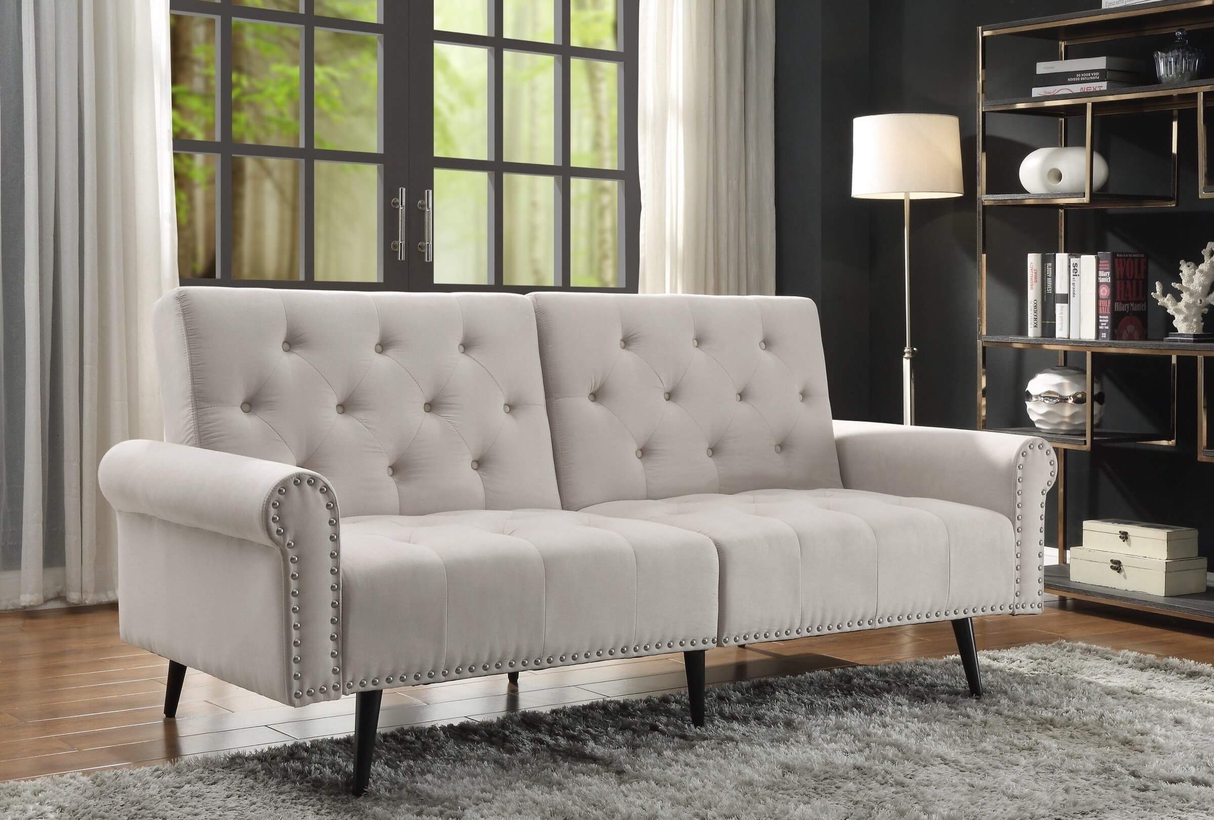 Eiroa Fabric Tufted Sofabed