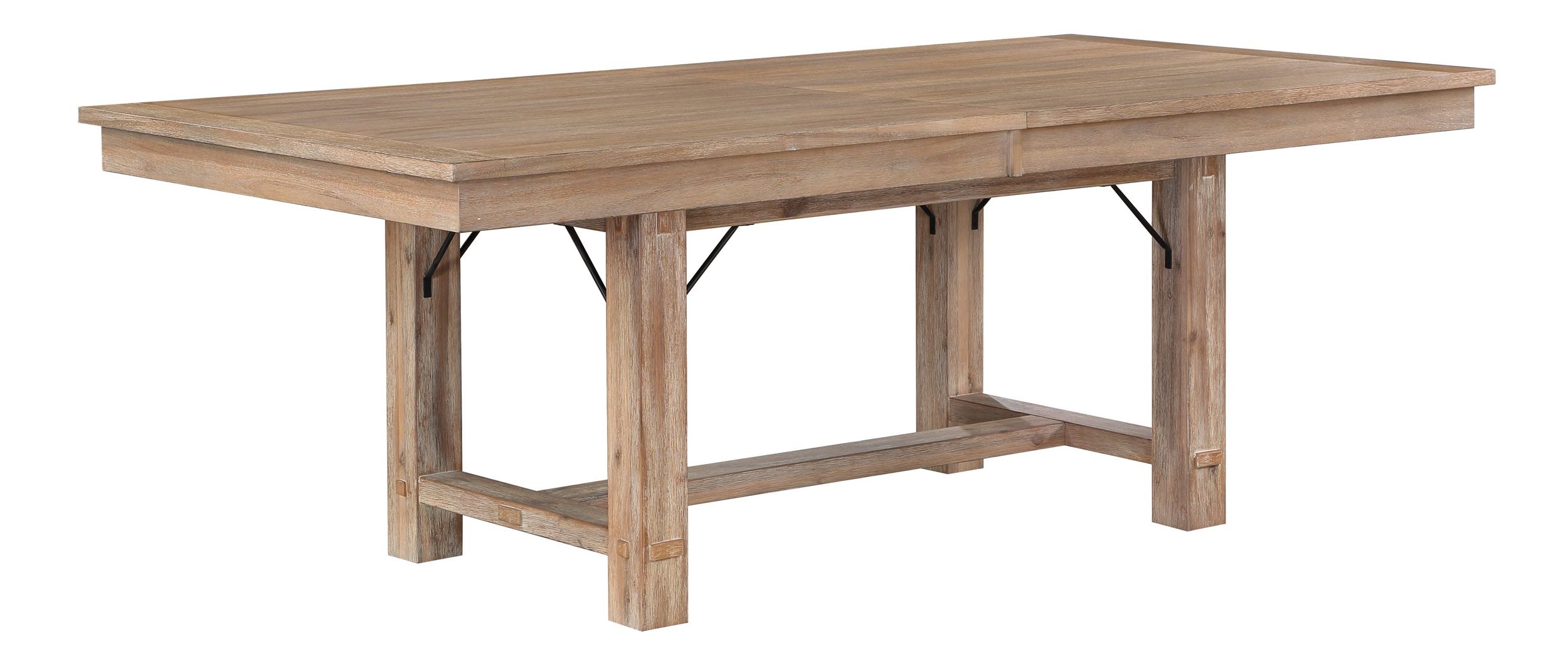 Aberdeen Rectangular Extendable Wood Dining Table