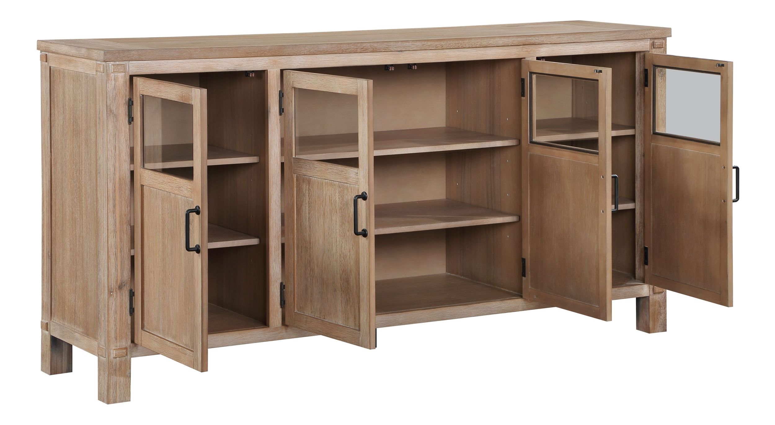 Aberdeen Wood Server with 4 Doors