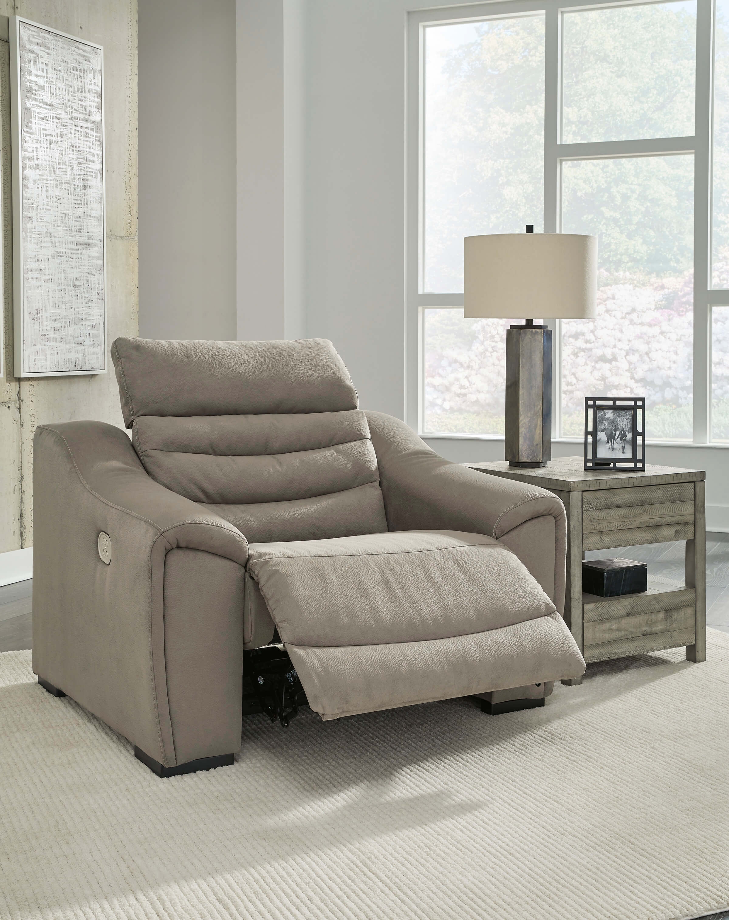 Next-Gen Gaucho Faux Leather Power Recliner Chair