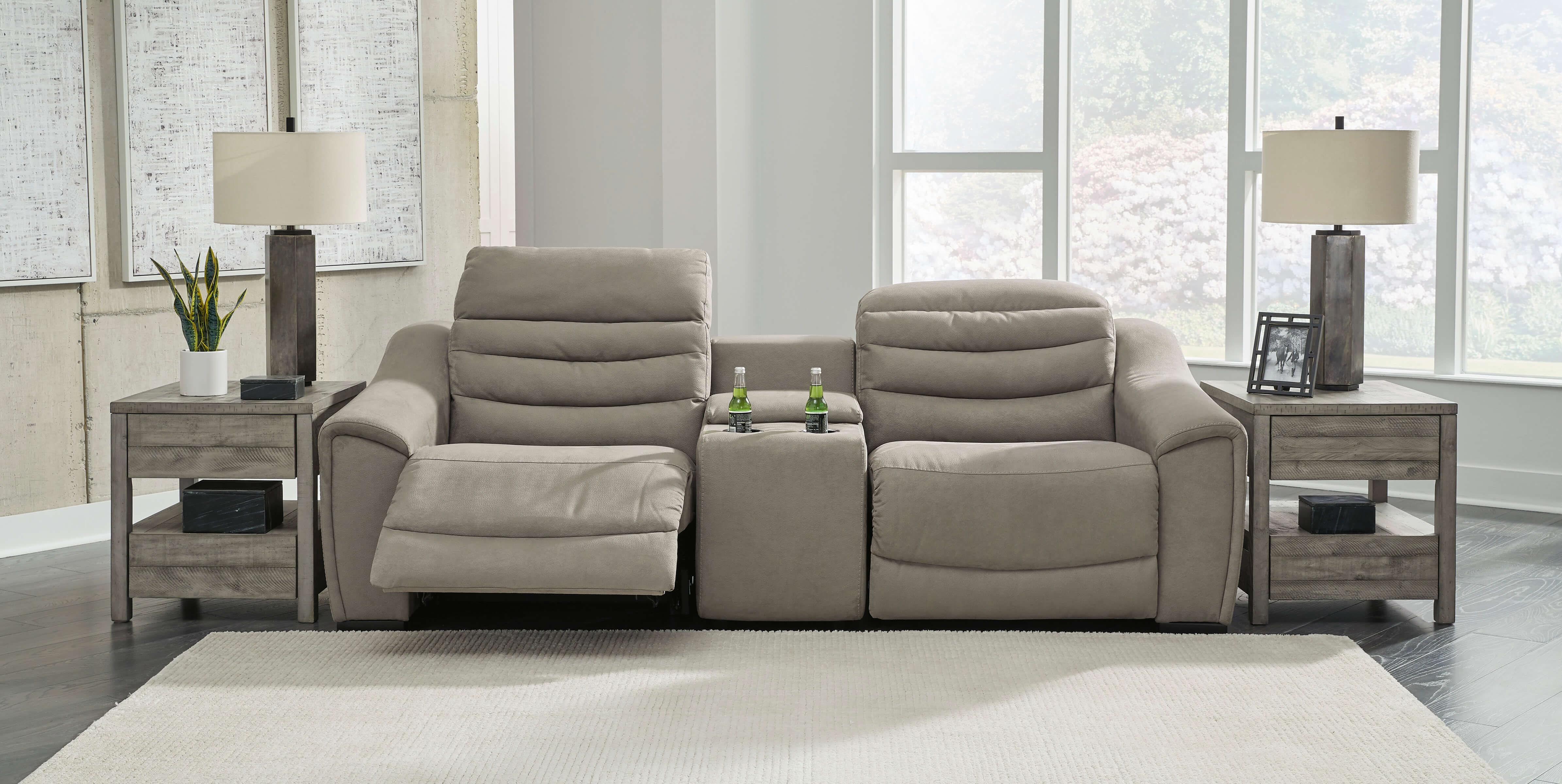 Next-Gen Gaucho 3-Piece Polyester Power Reclining Loveseat