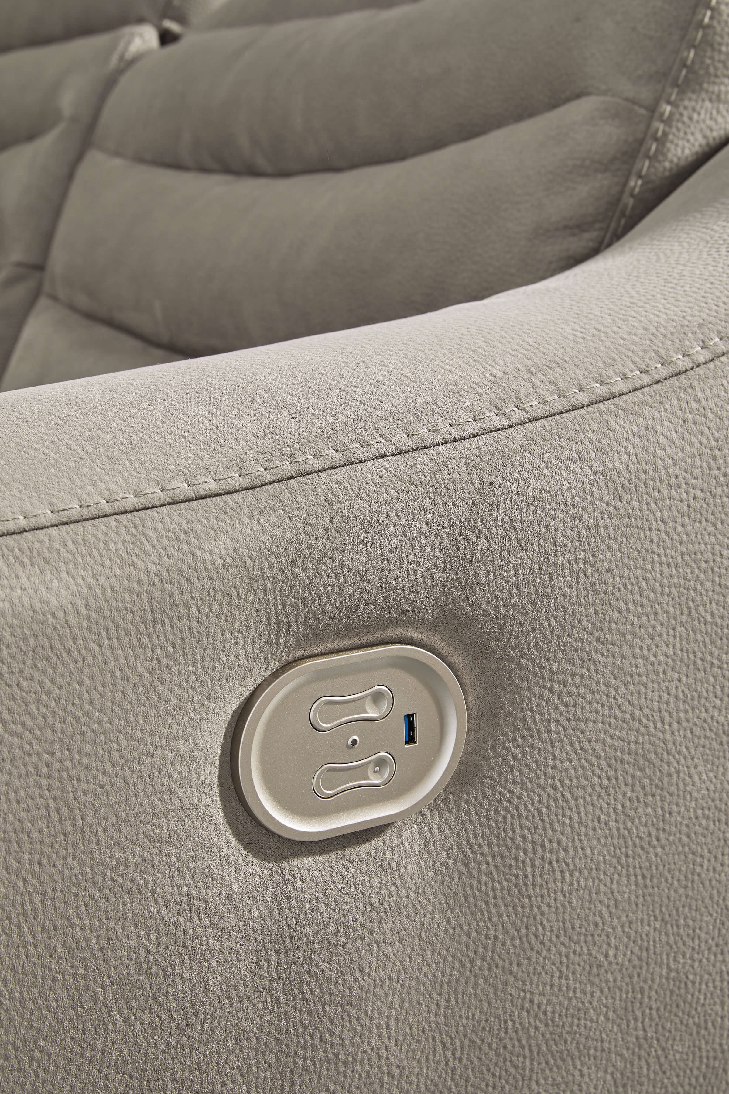 Next-Gen Gaucho Faux Leather Power Recliner Chair