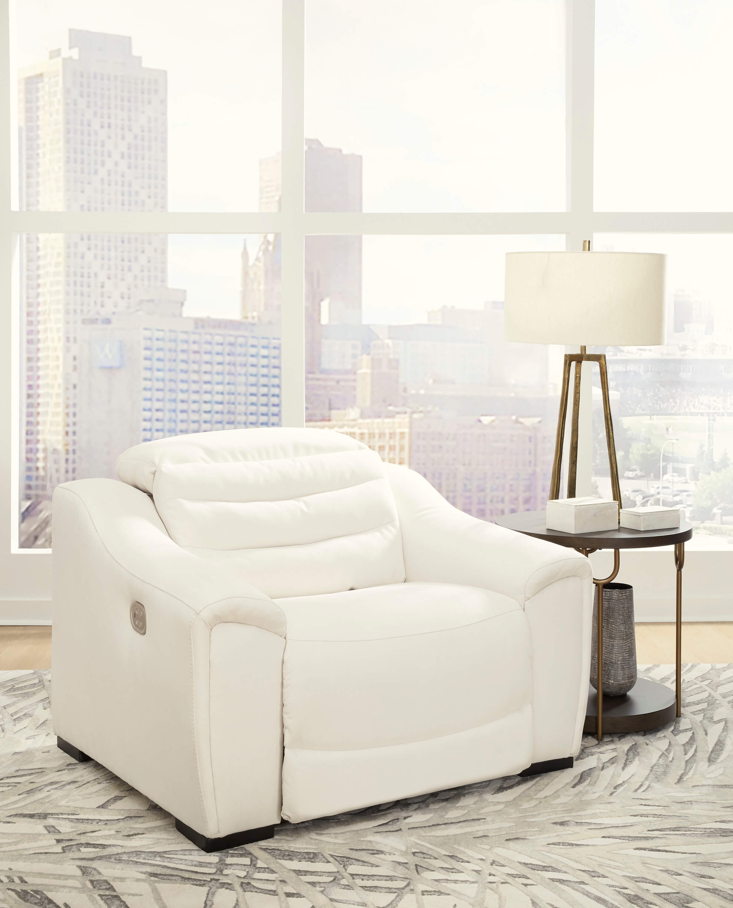 Next-Gen Gaucho Faux Leather Power Recliner Chair