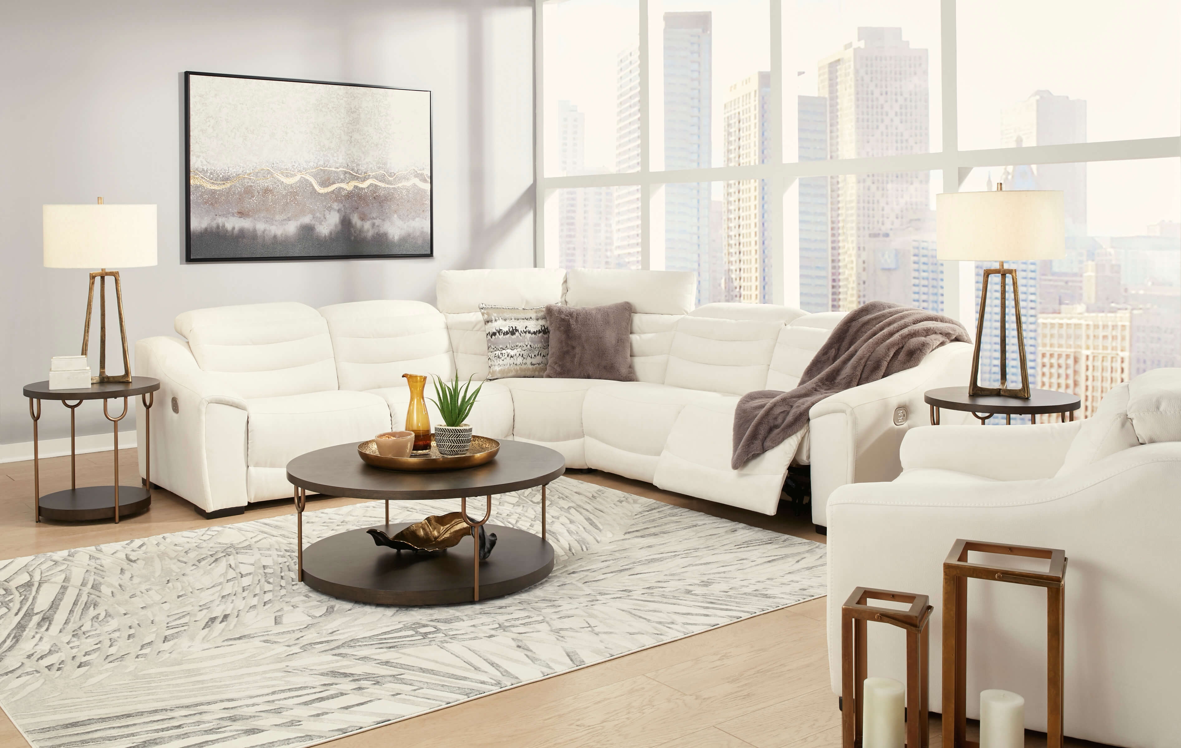 Next-Gen Gaucho 5-Piece Power Reclining Sectional Sofa