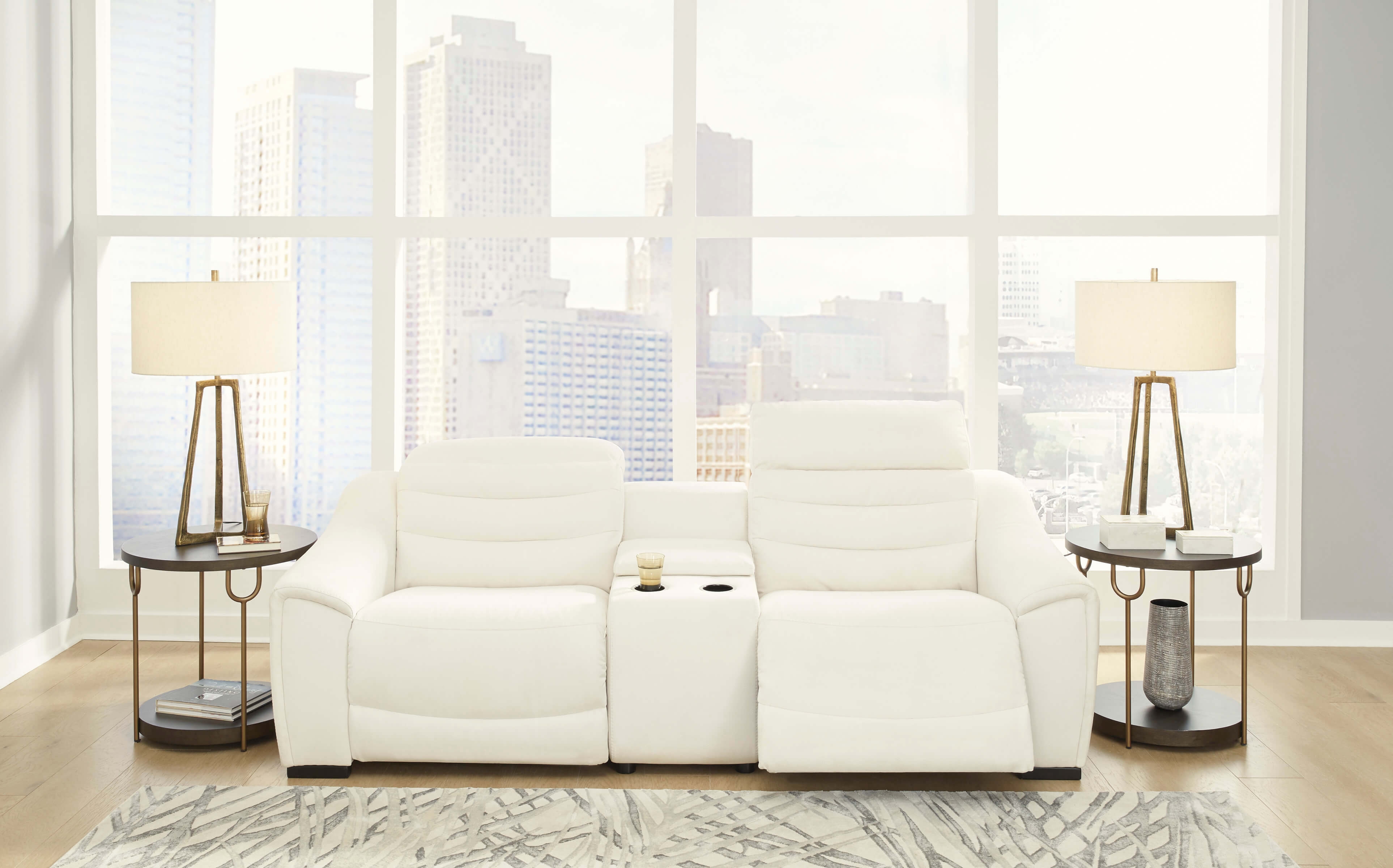 Next-Gen Gaucho 3-Piece Polyester Power Reclining Loveseat