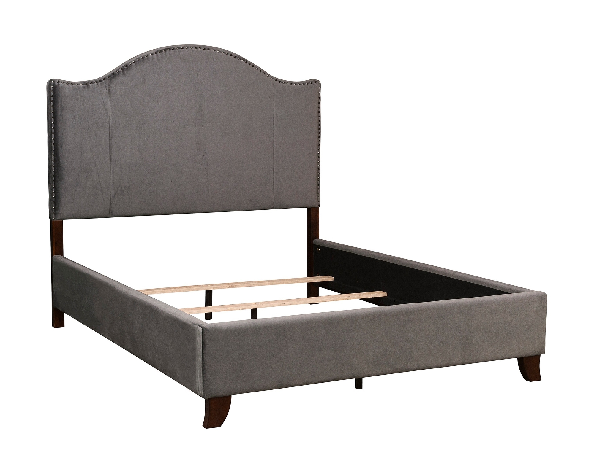 Carlow Velvet Fabric Bed