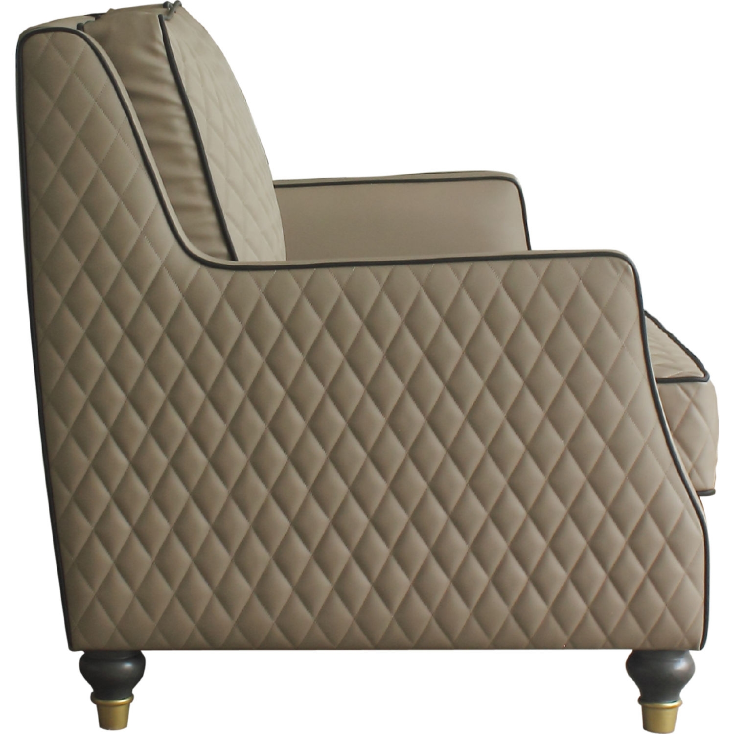 House Marchese Leatherette Loveseat