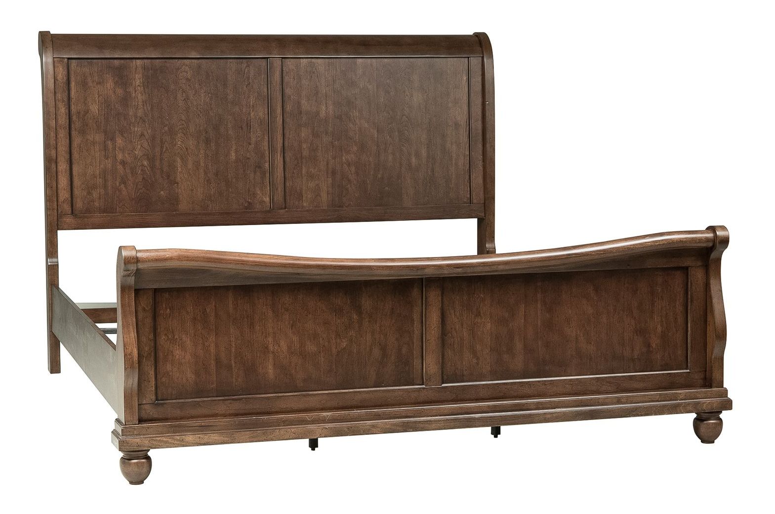 Rustic Traditions Sleigh Bed | Traditional Cherry | Liberty