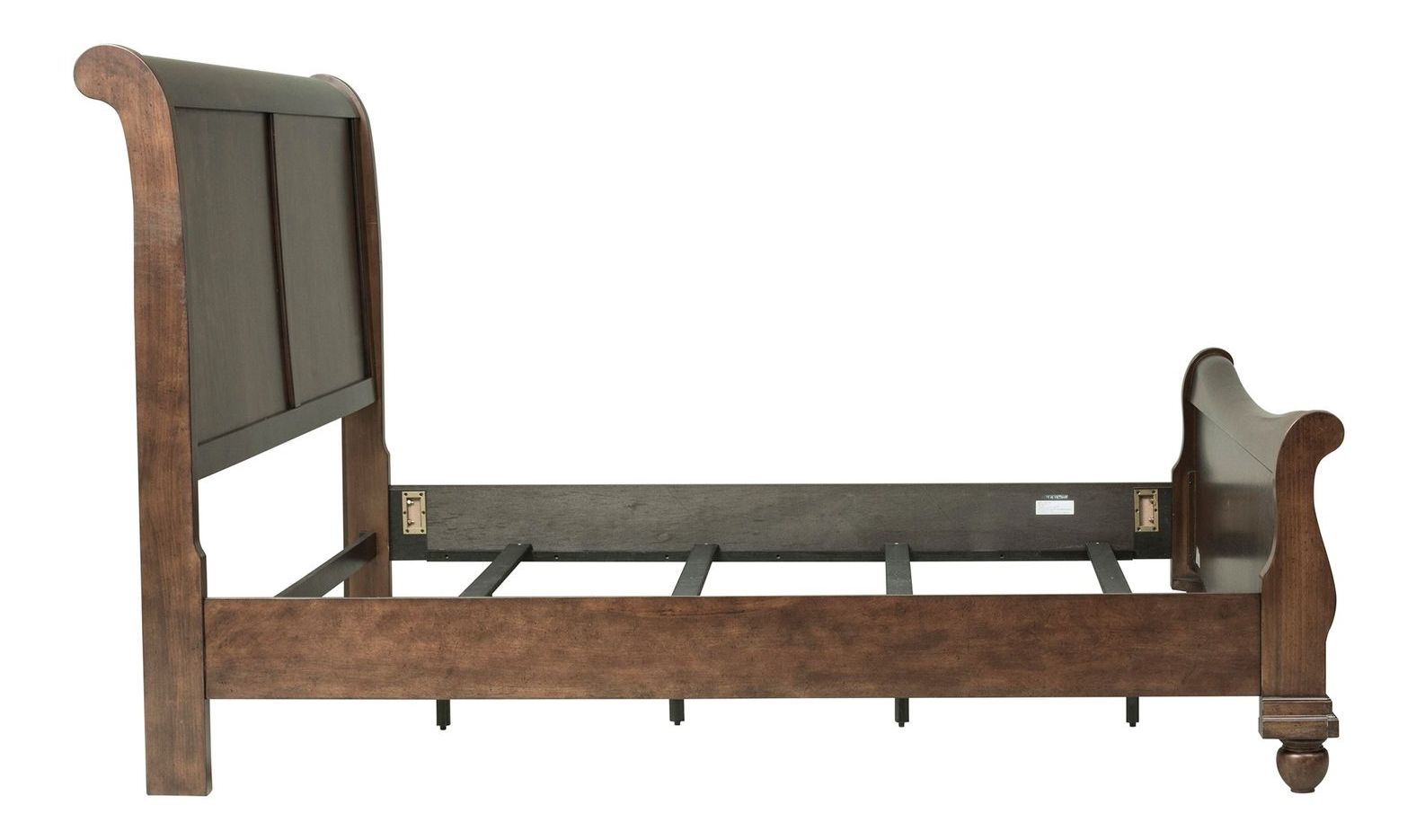 Rustic Traditions Wood California King Size Sleigh Bed