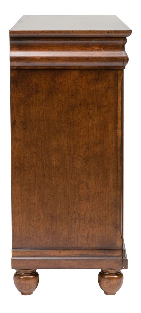 Rustic Traditions Wood 8-Drawer Double Dresser