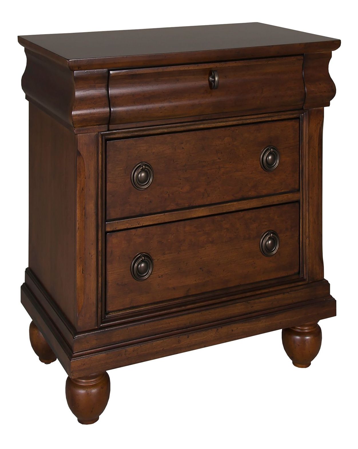 Rustic Traditions Bedroom Set | Wood Sleigh Bed | Liberty