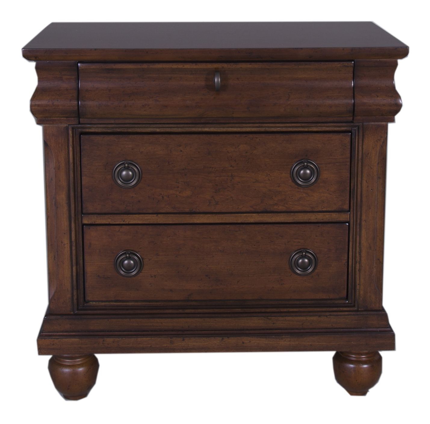 Rustic Traditions Bedroom Set | Wood Sleigh Bed | Liberty