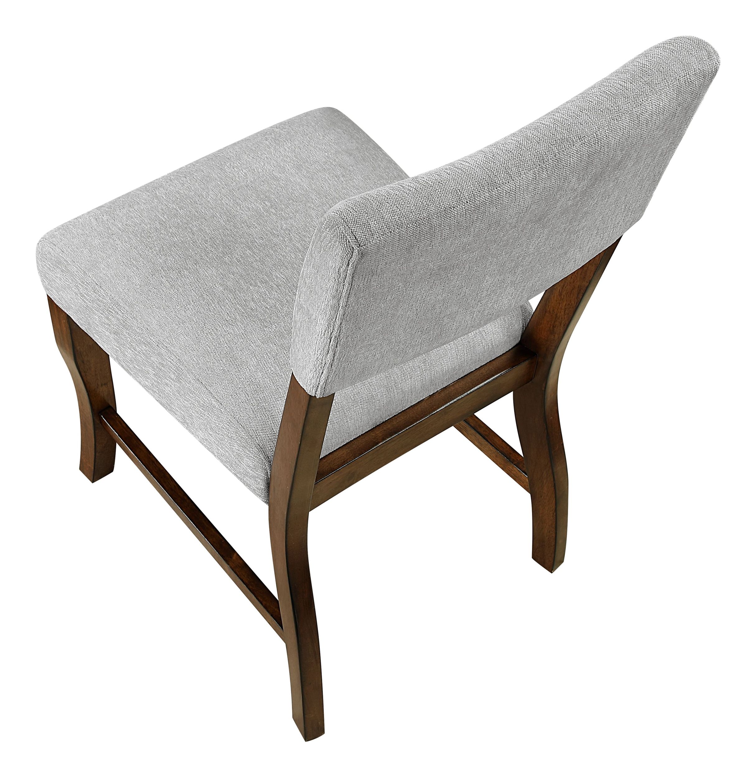 Aiden Wood/Fabric Side Chair
