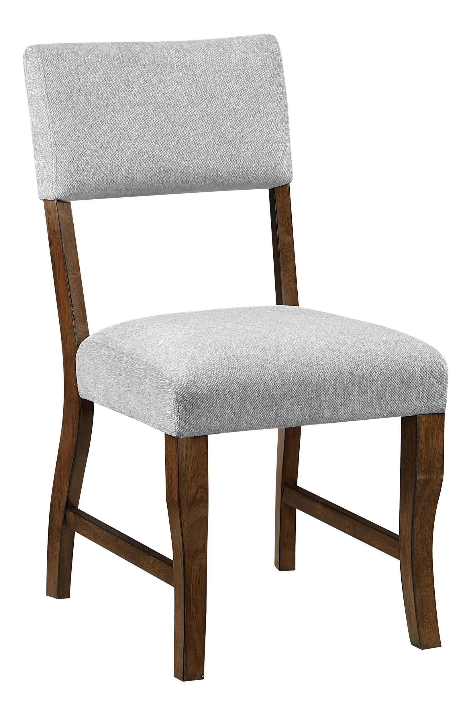 Aiden Wood/Fabric Side Chair