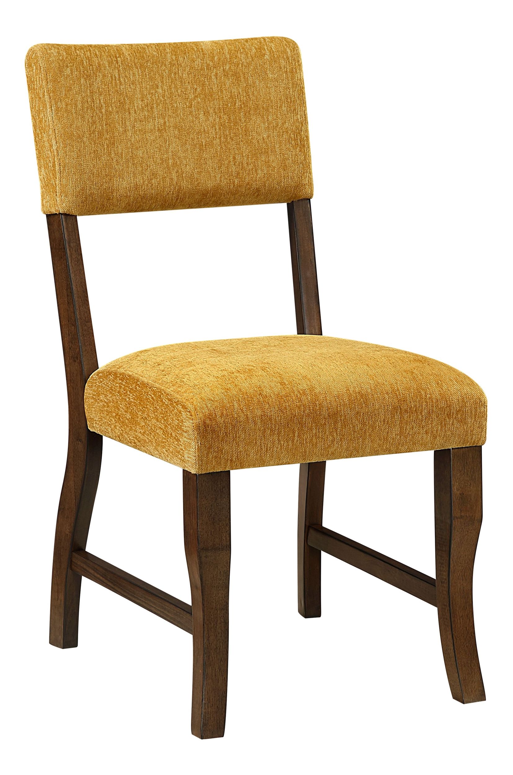 Aiden Wood/Fabric Side Chair