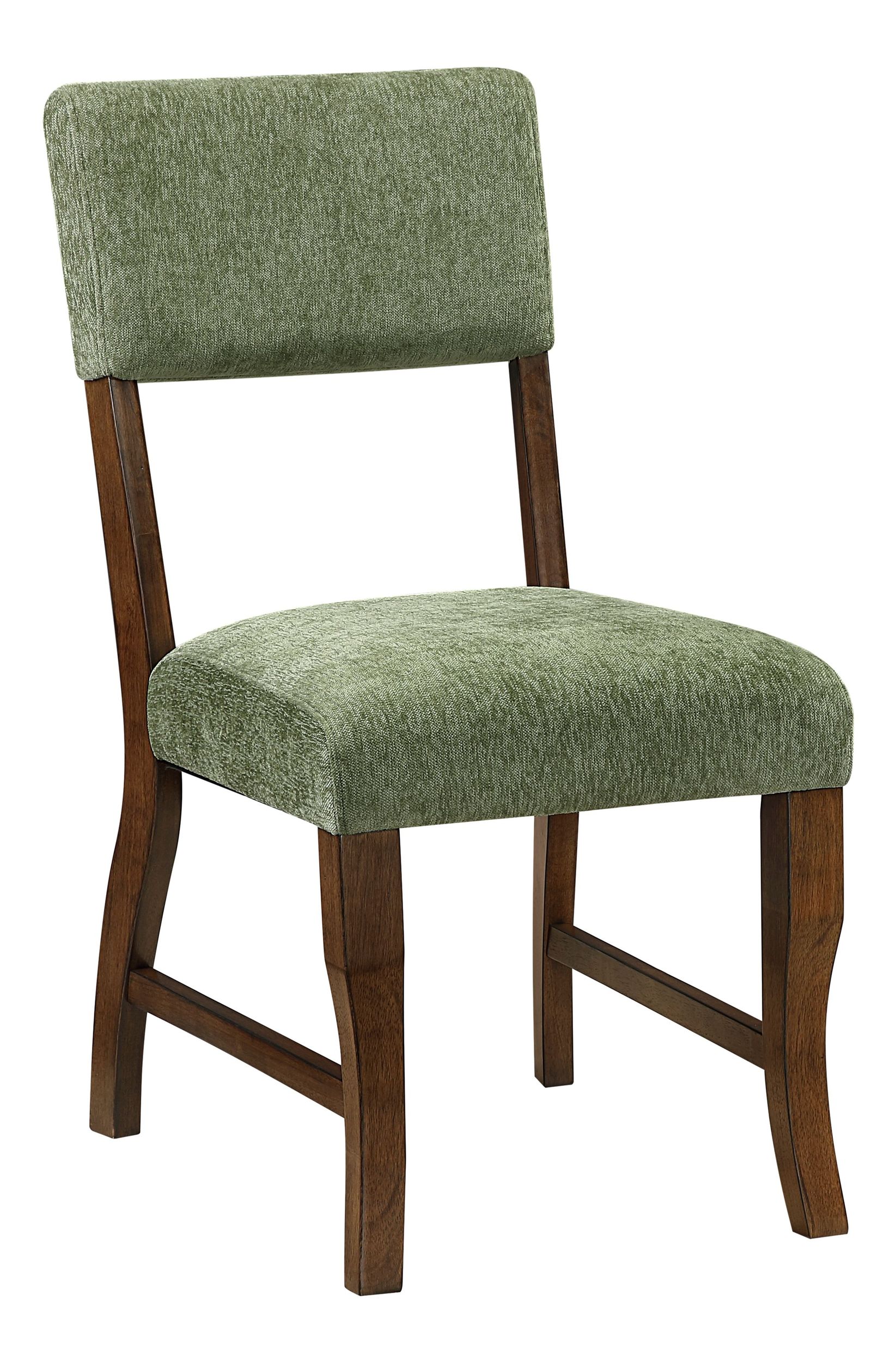 Aiden Wood/Fabric Side Chair