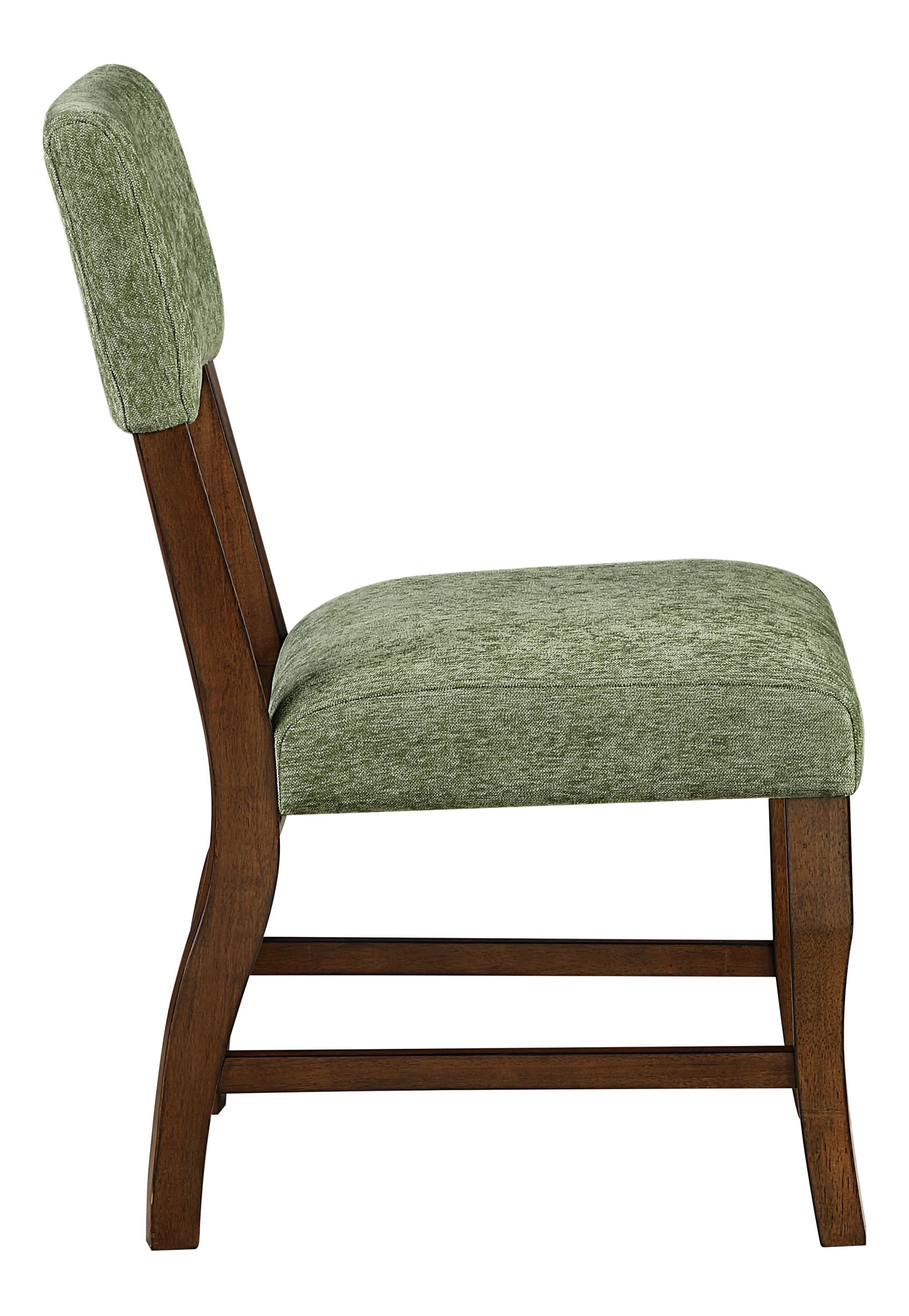 Aiden Wood/Fabric Side Chair