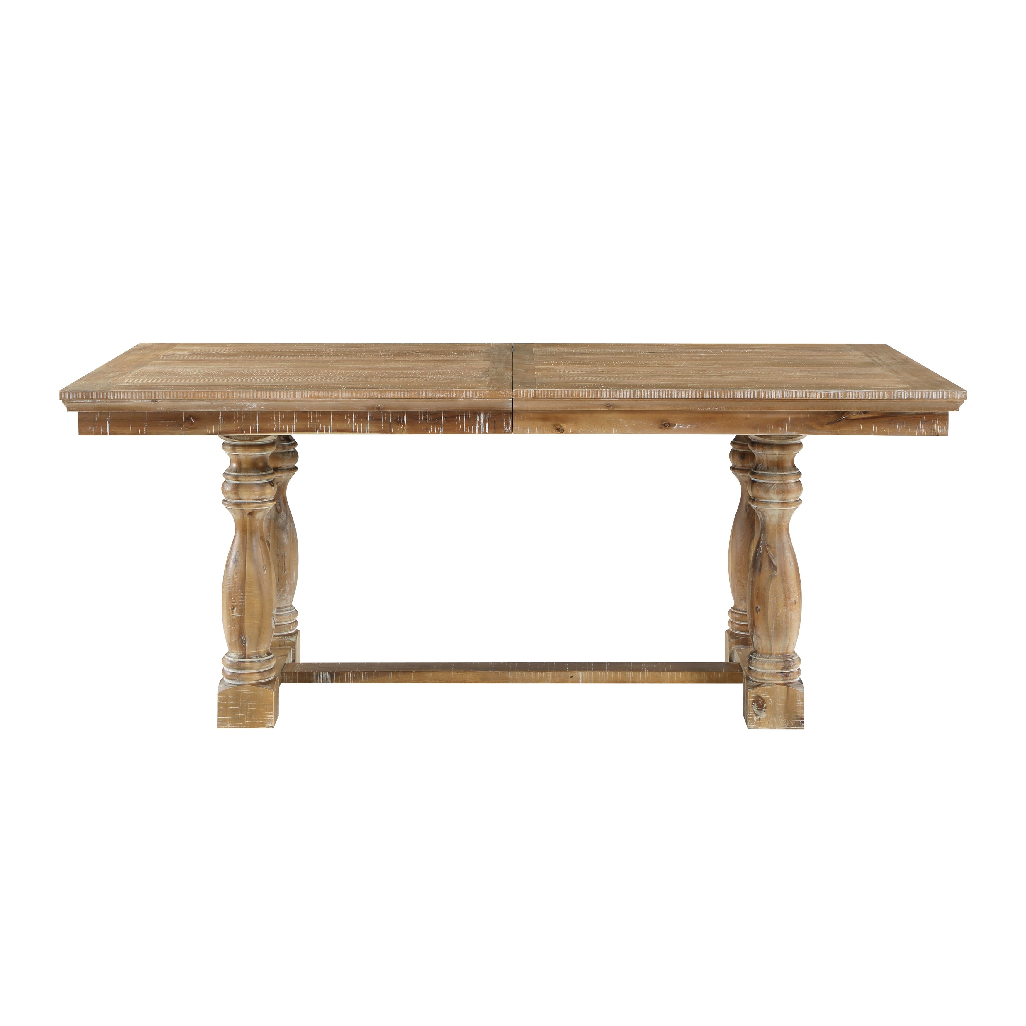 Weatherford Rectangular Extendable Wood Dining Table