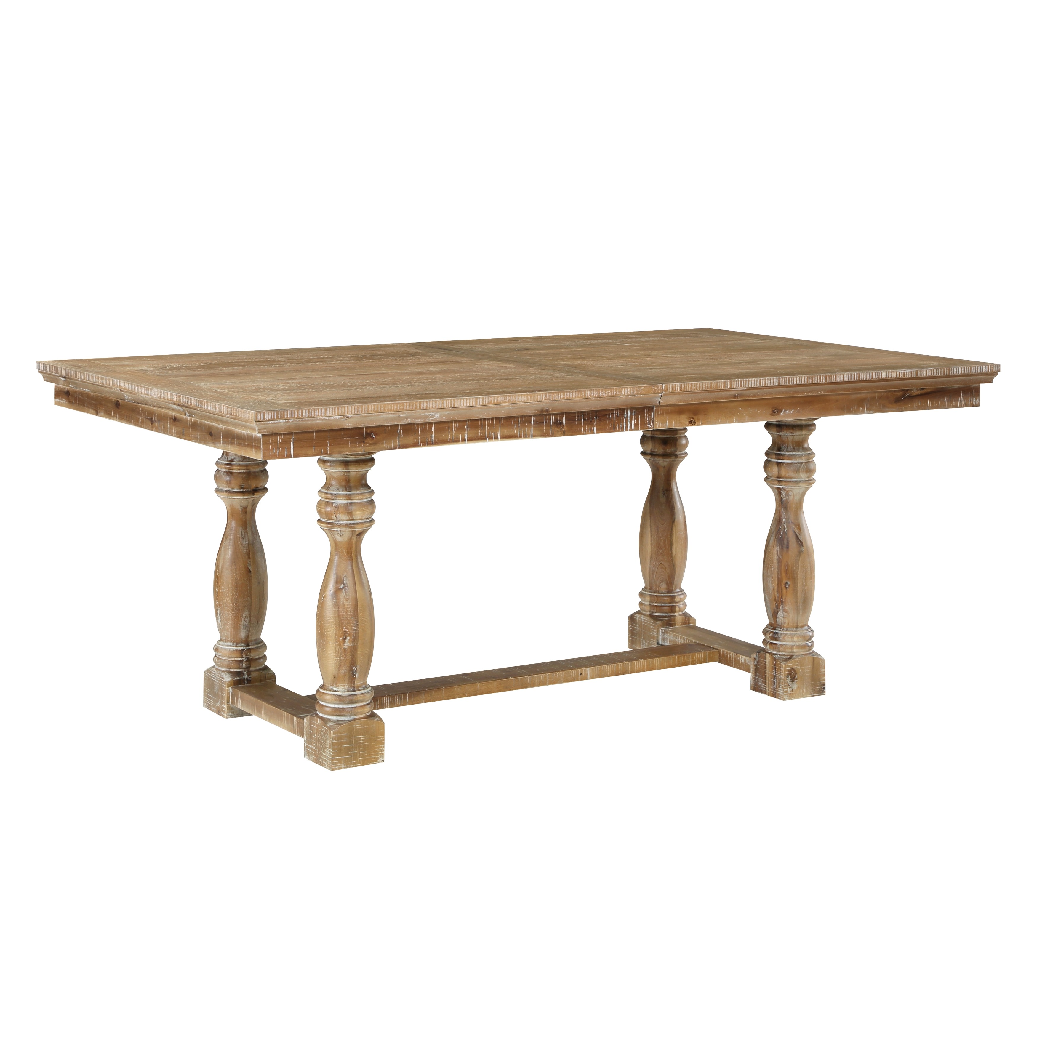 Weatherford Rectangular Extendable Wood Dining Room Set