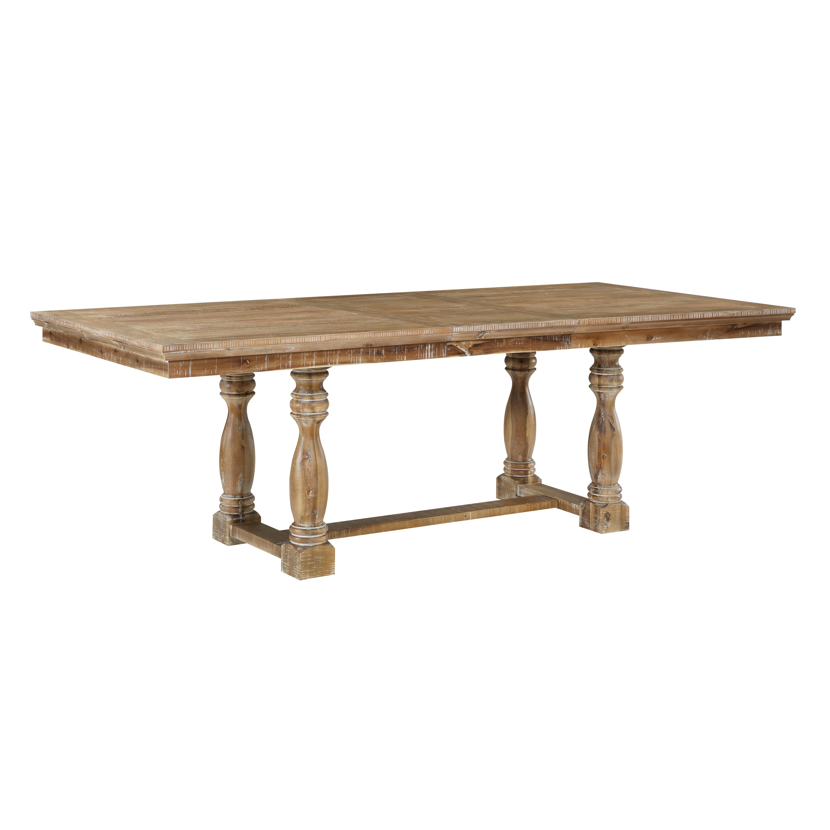 Weatherford Rectangular Extendable Wood Dining Table
