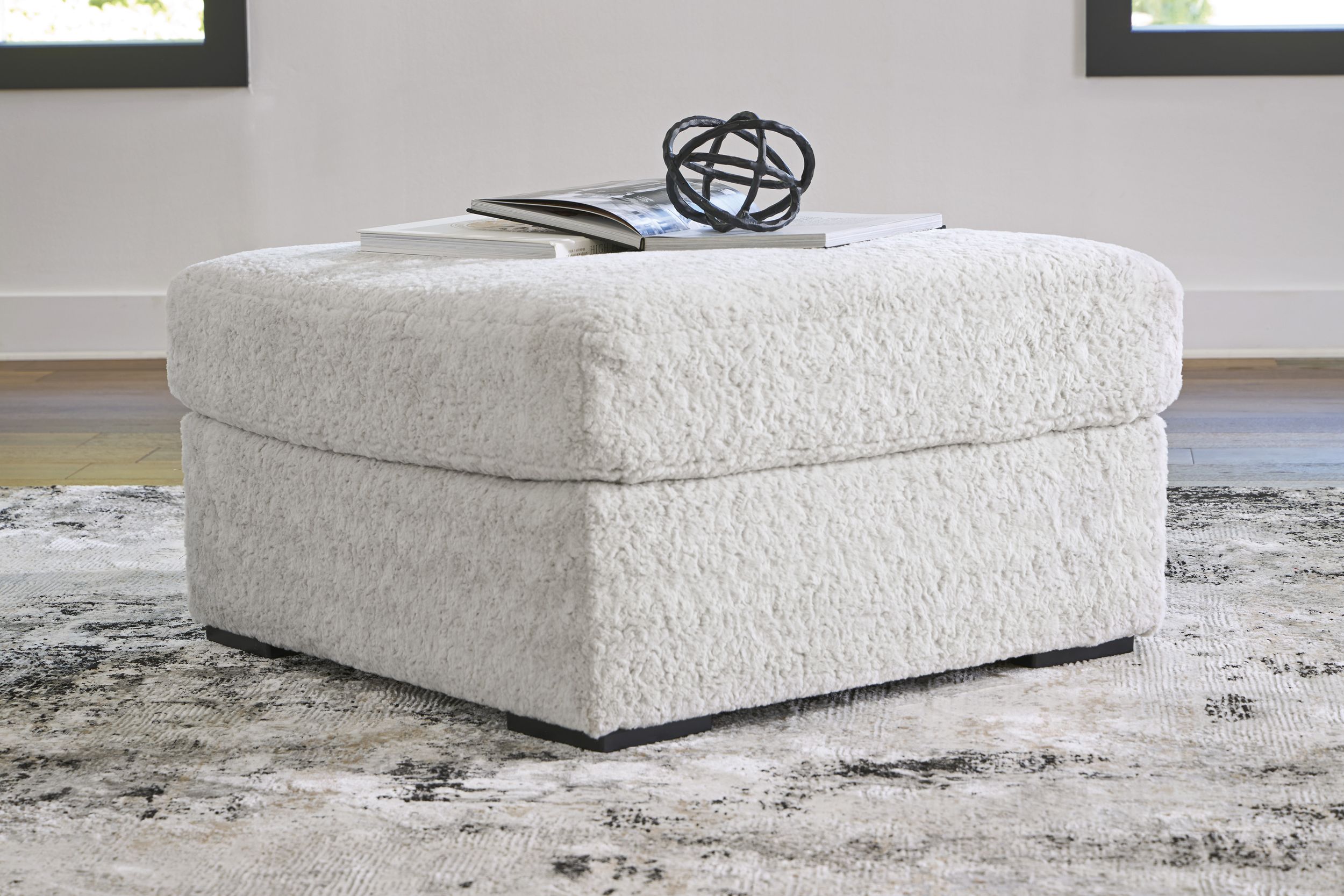 Cuddle Plush Oversized Accent Ottoman