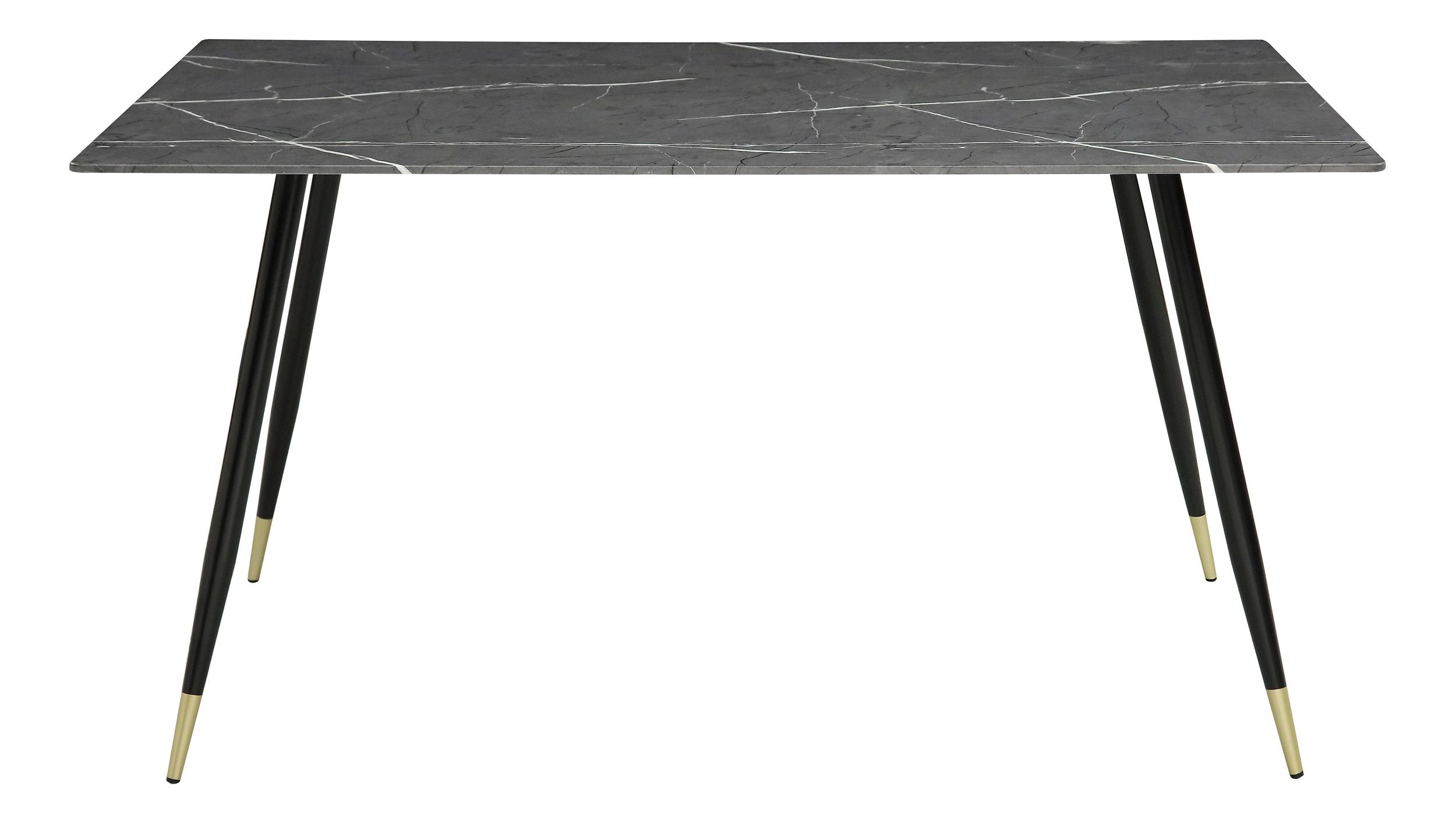 Clemente Rectangular Glass/Metal Dining Room Set