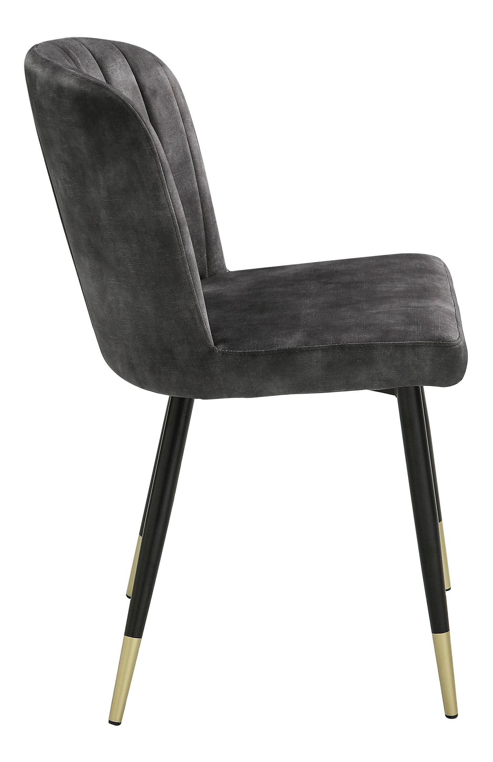 Clemente Metal/Fabric Side Chair