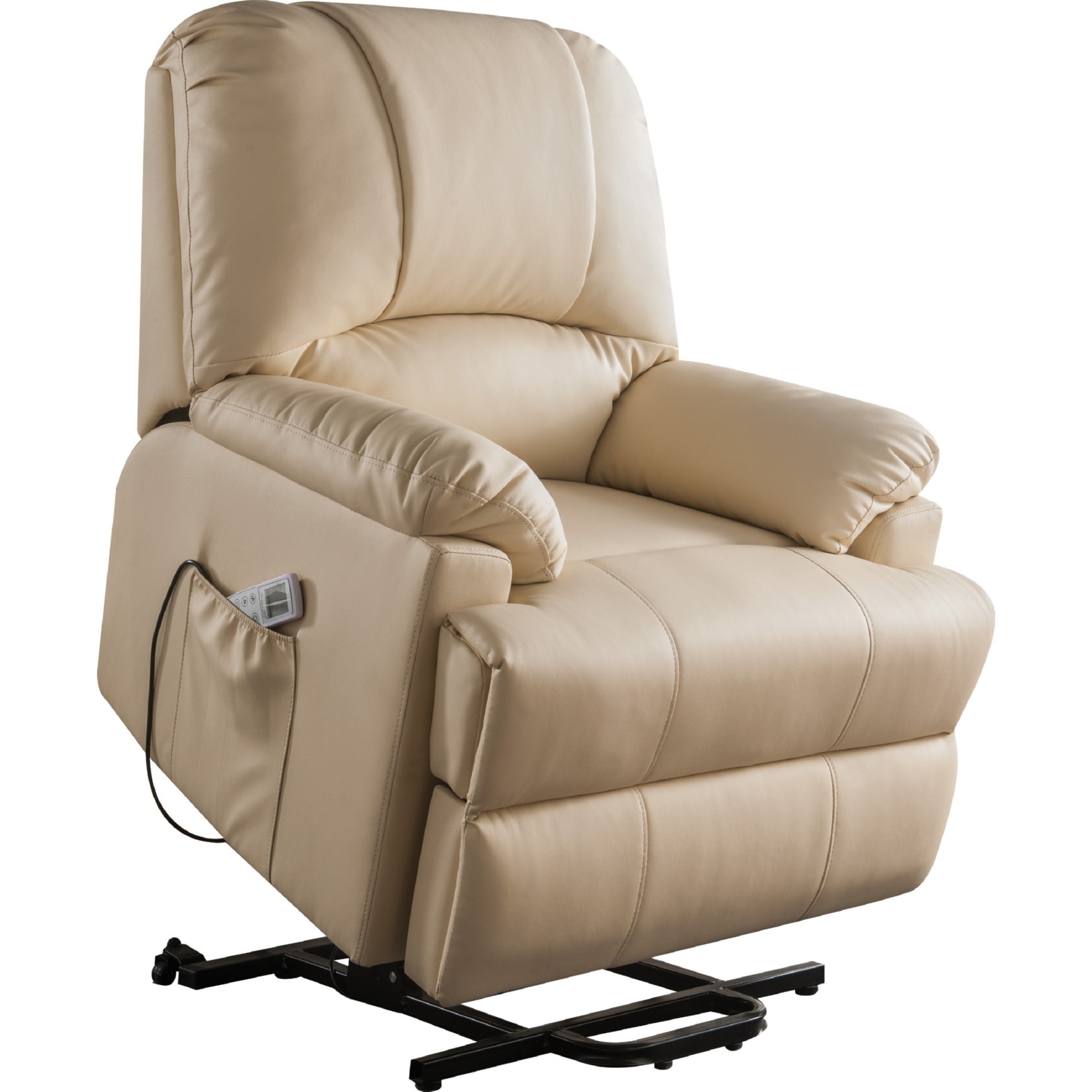 Ixora Power Lift Massage Leatherette Recliner