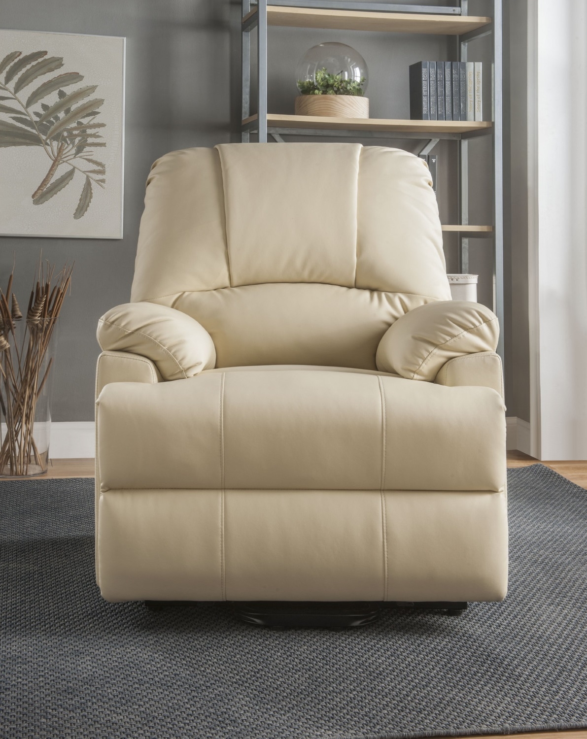 Ixora Power Lift Massage Leatherette Recliner