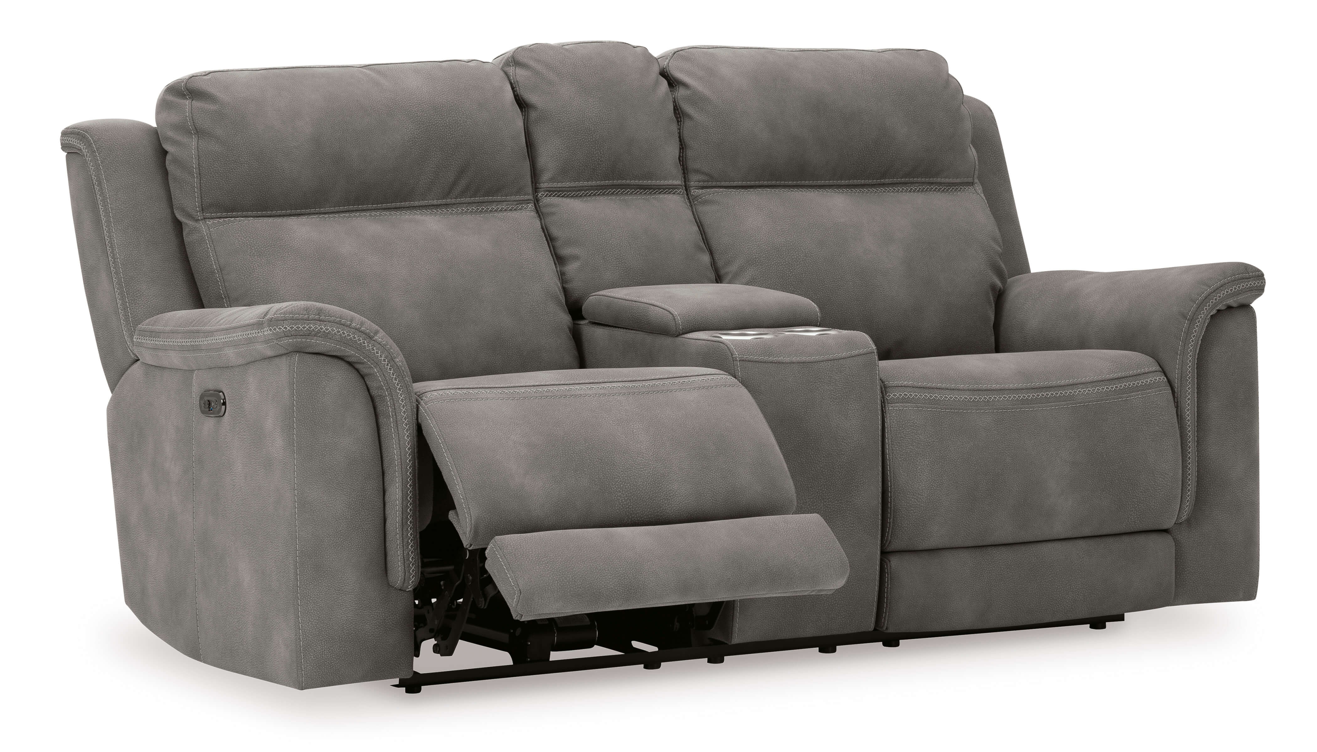 Next-Gen DuraPella Polyester/PU Power Reclining Loveseat w/Console