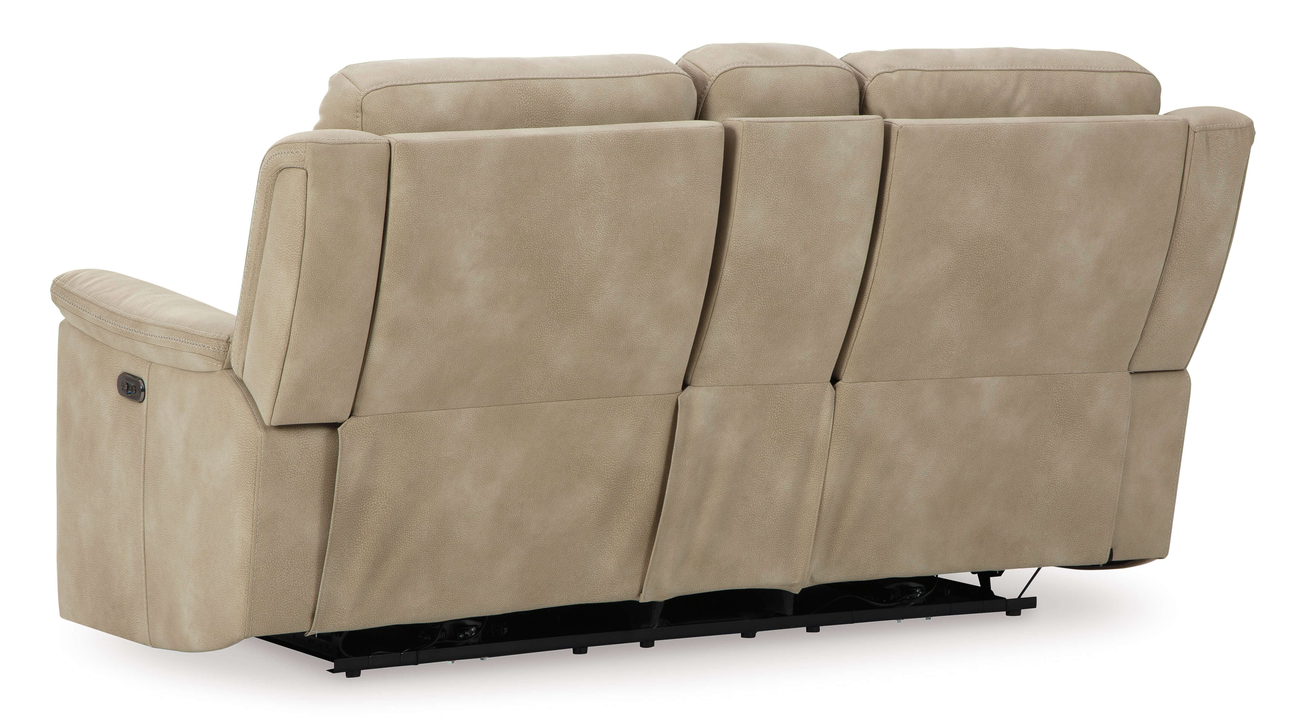 Next-Gen DuraPella Polyester/PU Power Reclining Loveseat w/Console