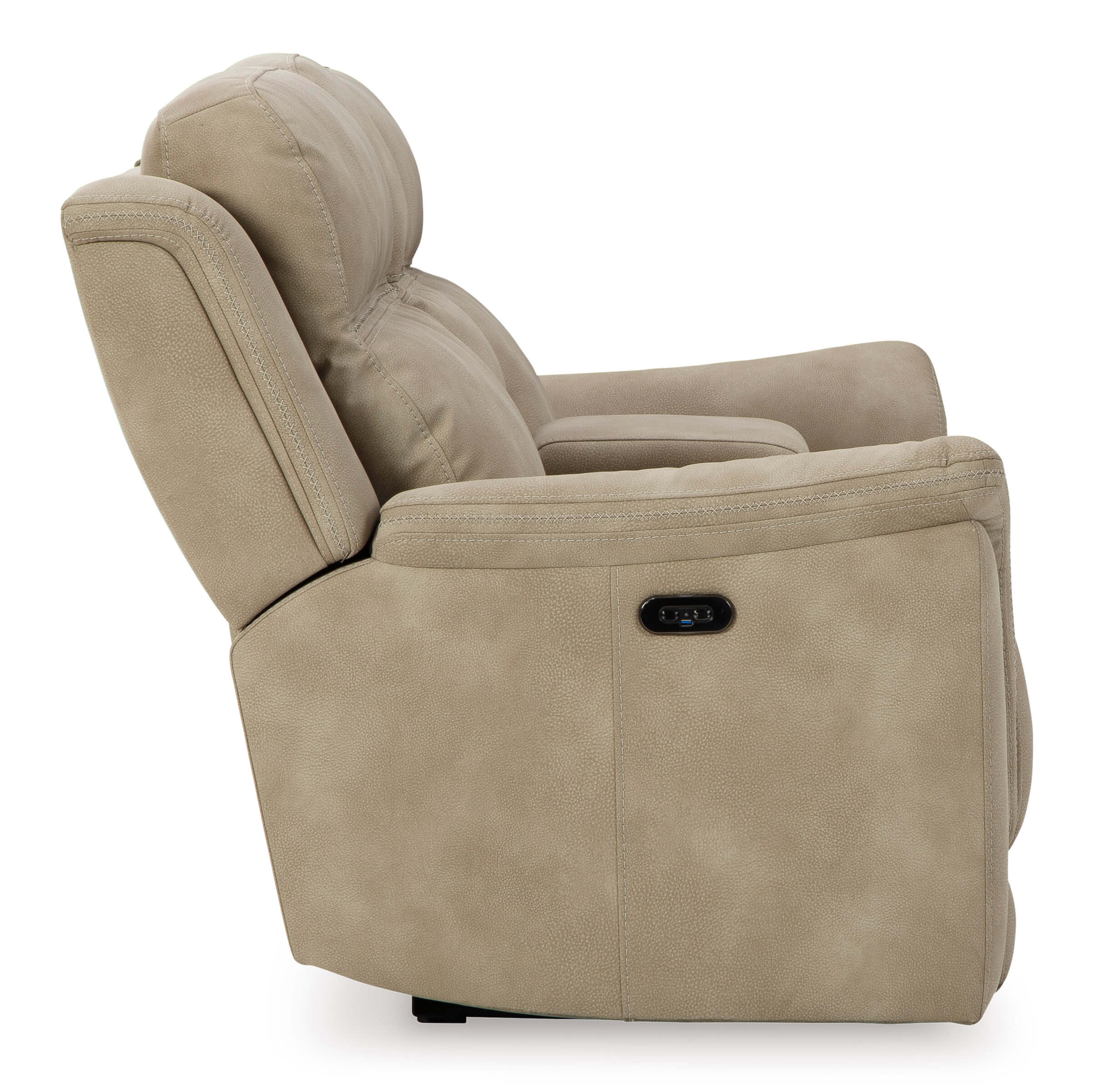 Next-Gen DuraPella Polyester/PU Power Reclining Loveseat w/Console