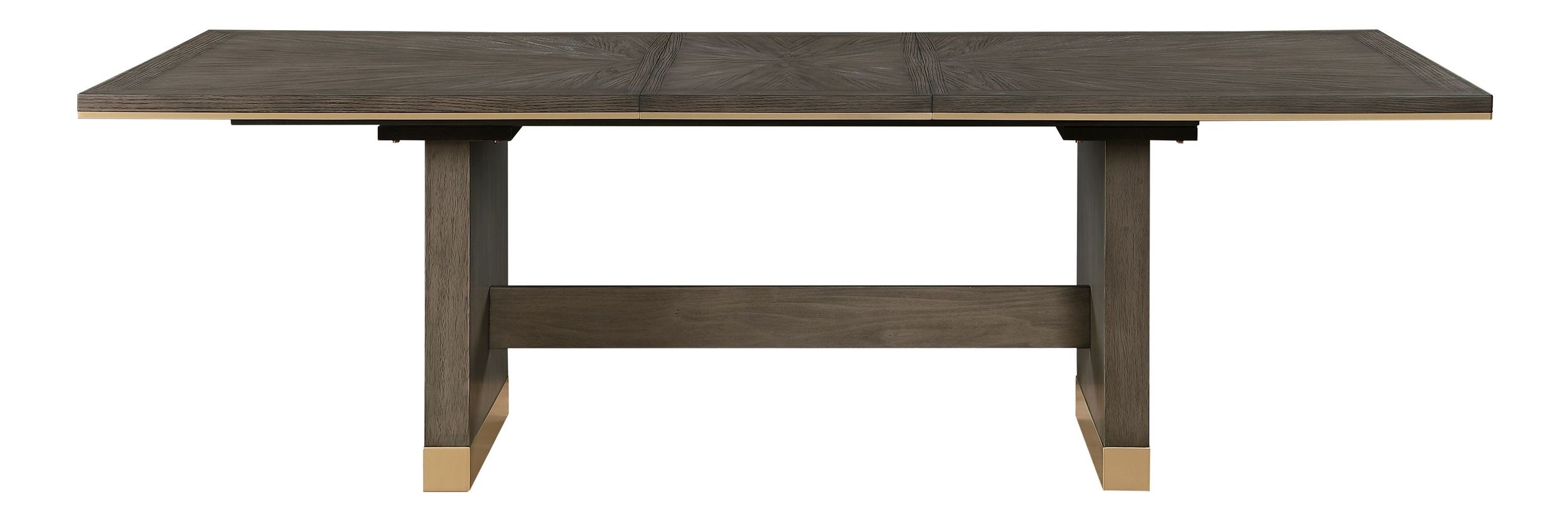 Griffin Rectangular Extendable Wood/Metal Dining Room Set