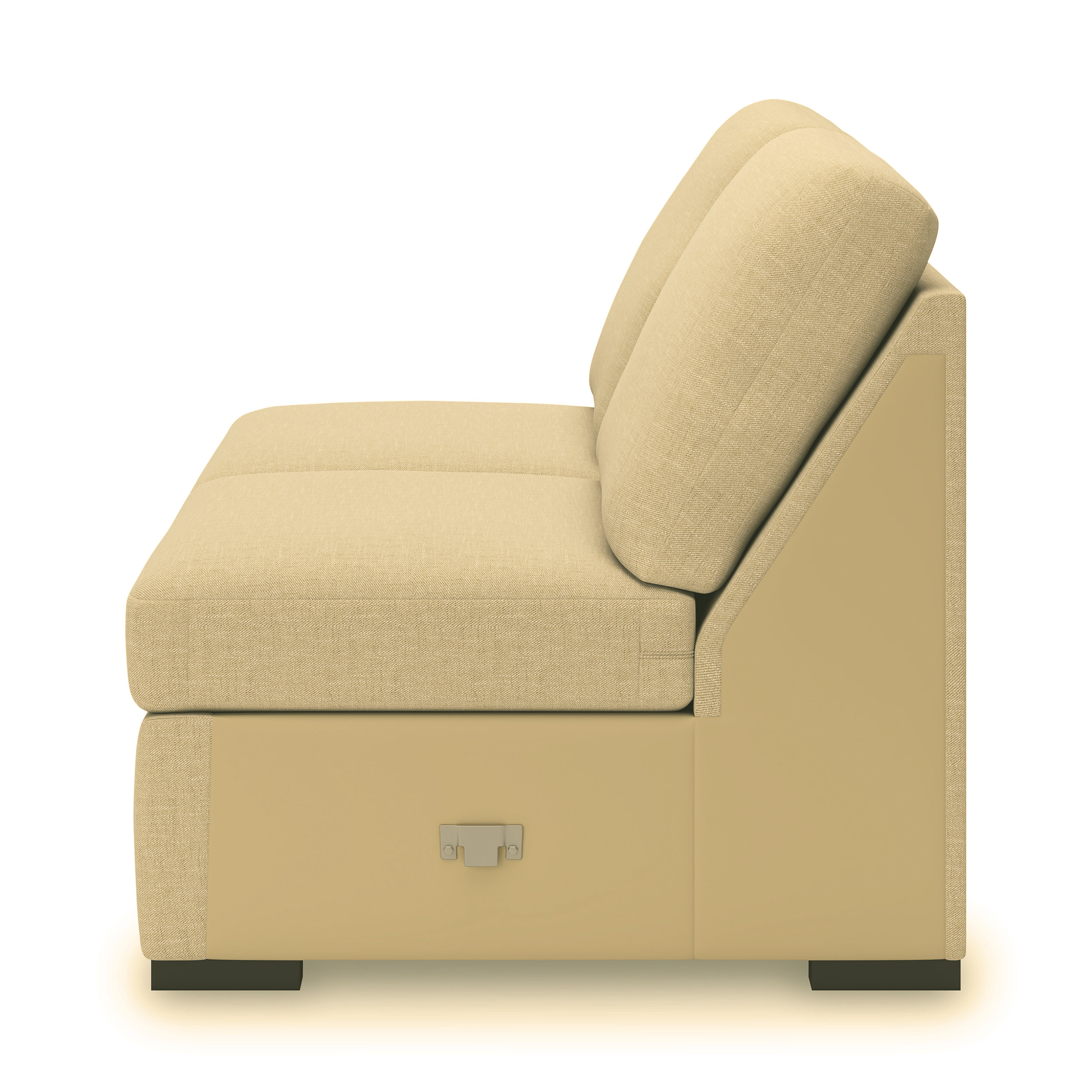 LadyMae Fabric Right 2-Piece L-Shaped Sectional Sofa w/Chaise