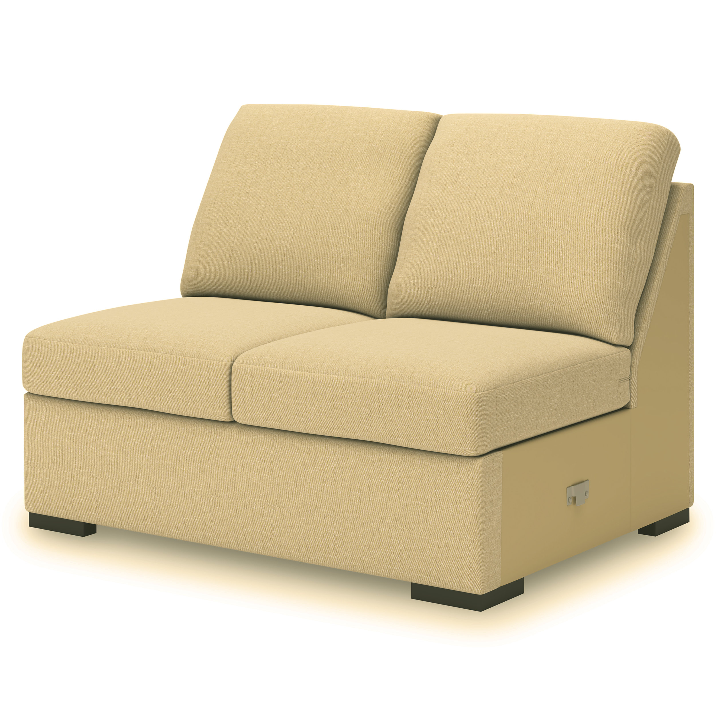 LadyMae Fabric 4-Piece U-Shaped Sectional Sofa w/Right Chaise