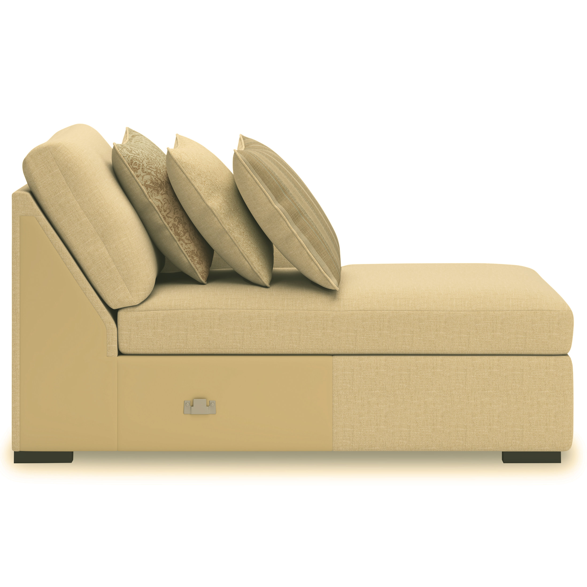 LadyMae Fabric 4-Piece Sectional Sofa w/Left Chaise