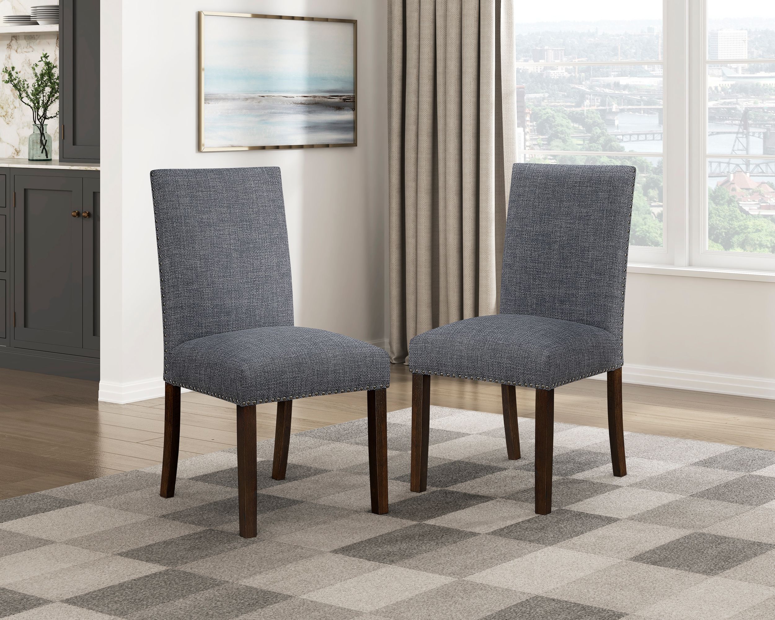 Paulson Fabric/Wood Side Chair