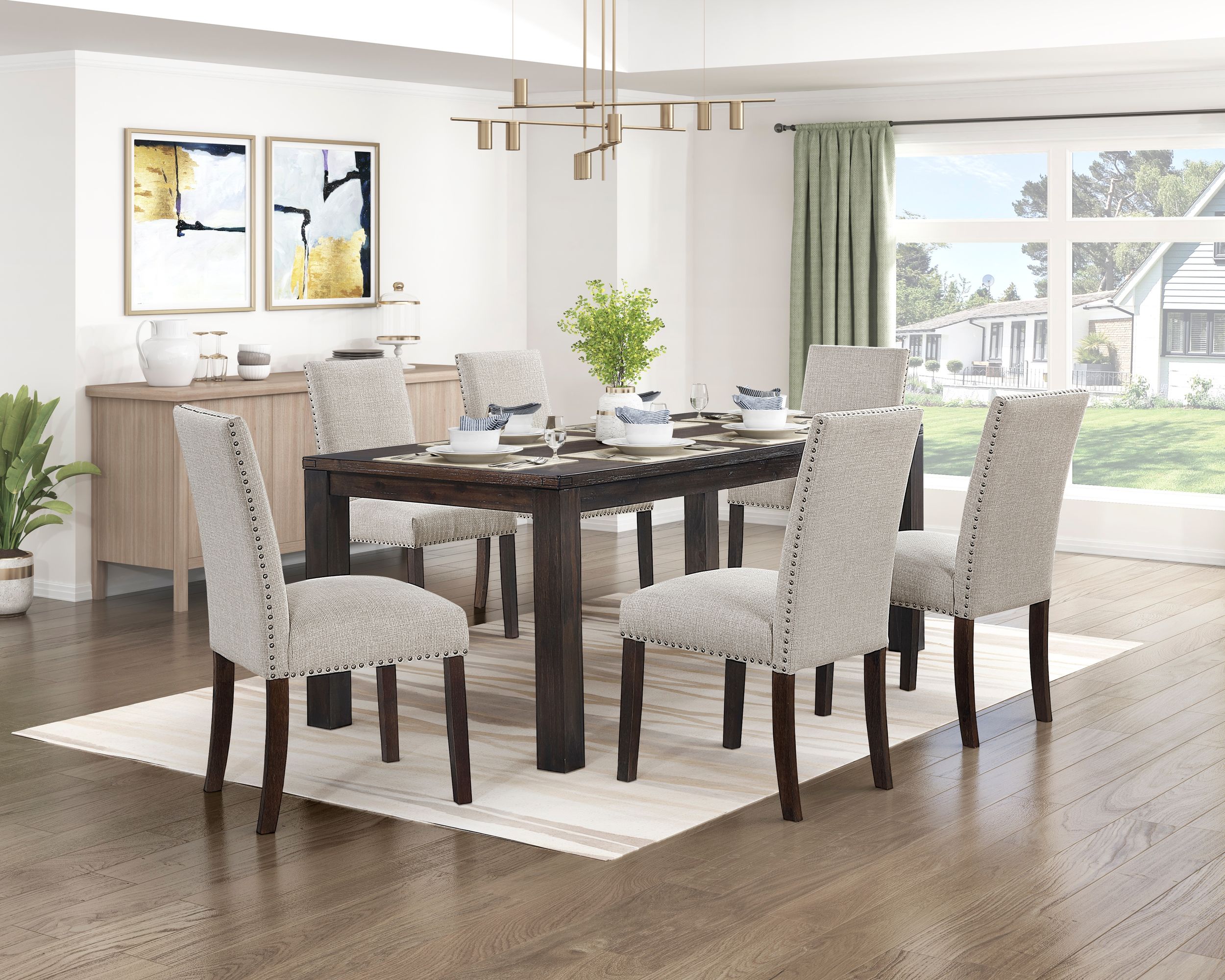 Paulson Rectangular Wood Dining Table