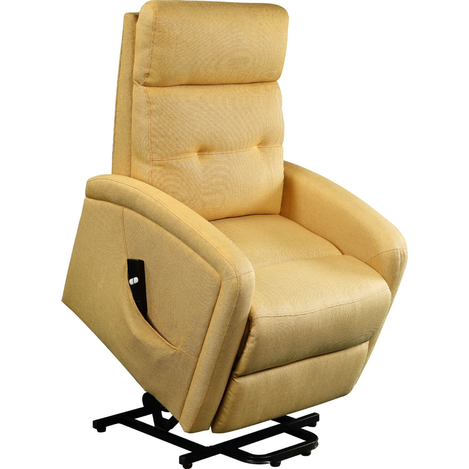 Newat Fabric Linen Recliner w/Power Lift & USB Dock