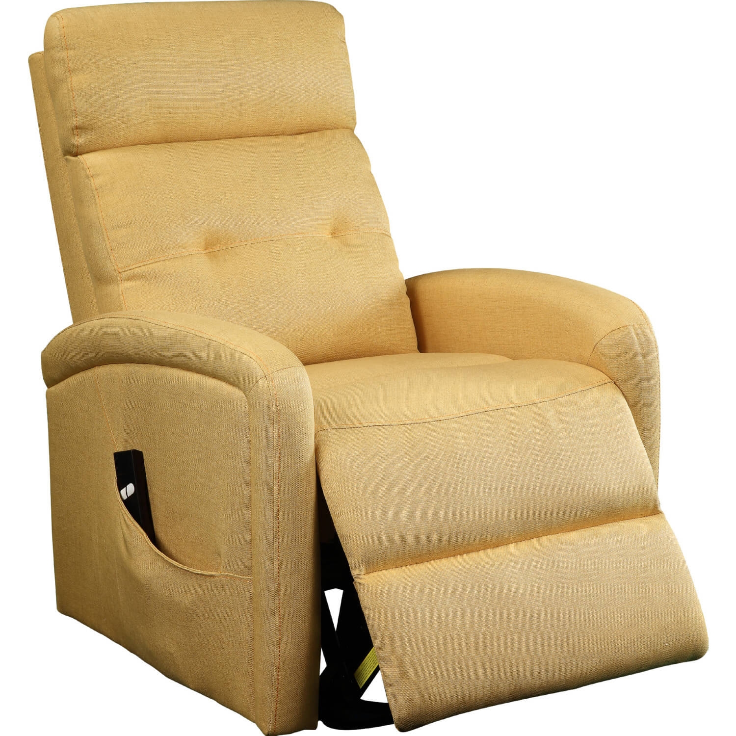 Newat Fabric Linen Recliner w/Power Lift & USB Dock